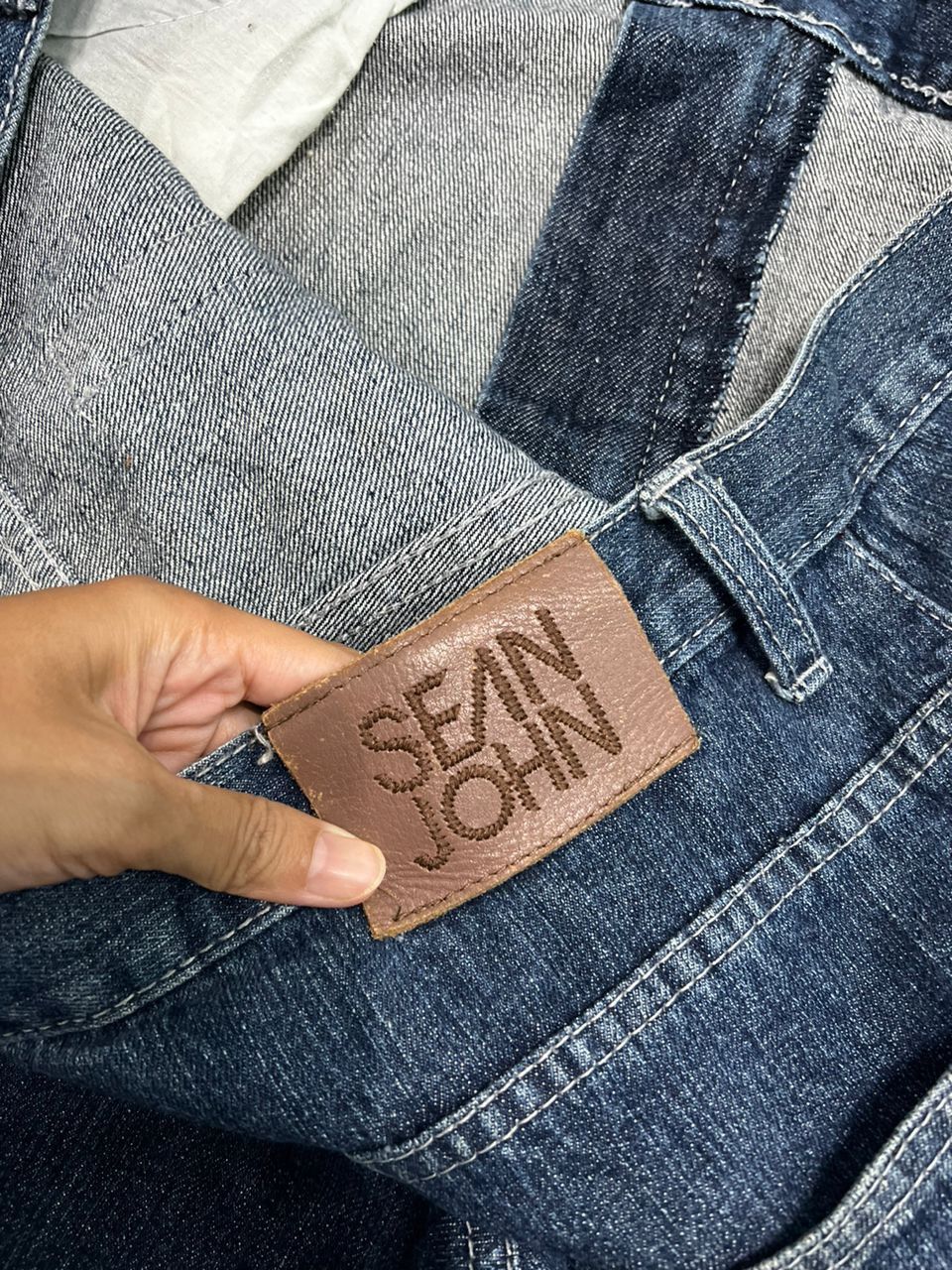 Sean John Sean John Embroidery Denim Baggy Jeans Size US 40 / EU 56 - 9 Thumbnail