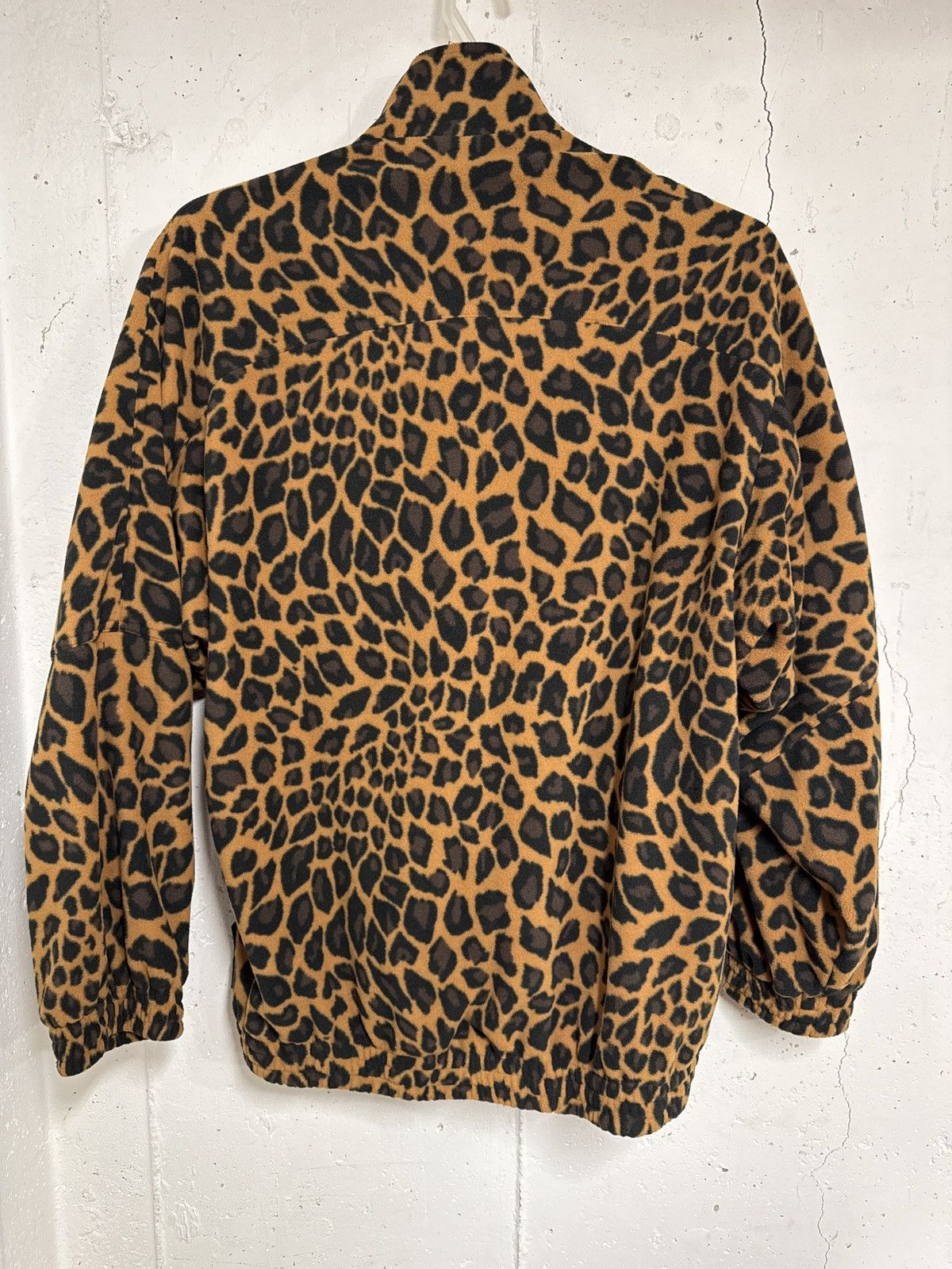 Balenciaga Balenciaga leopard zip up fleece sweater XL Size US L / EU 52-54 / 3 - 4 Thumbnail