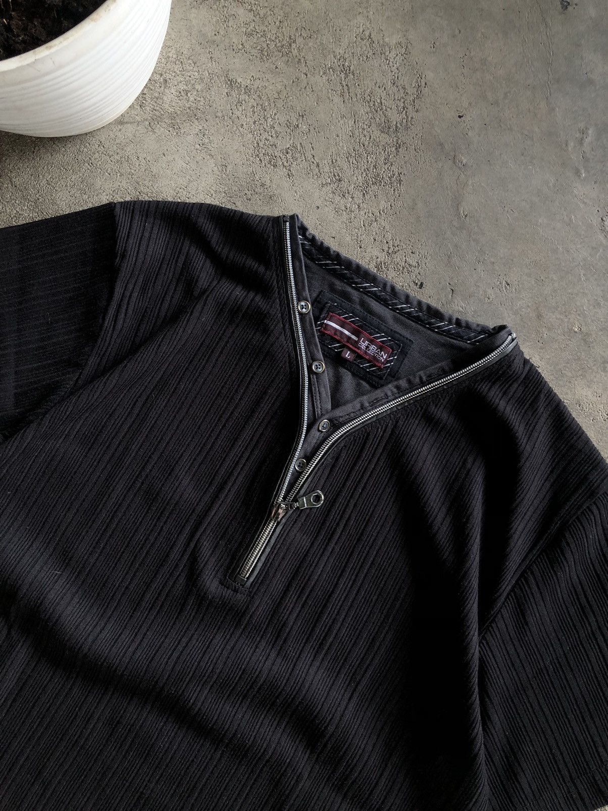 If Six Was Nine × Japanese Brand × Le Grande Bleu (L.G.B.) JAPANESE STYLE URBAN COLLECTION DOUBLE LAYER SHIRT Size US L / EU 52-54 / 3 - 3 Thumbnail