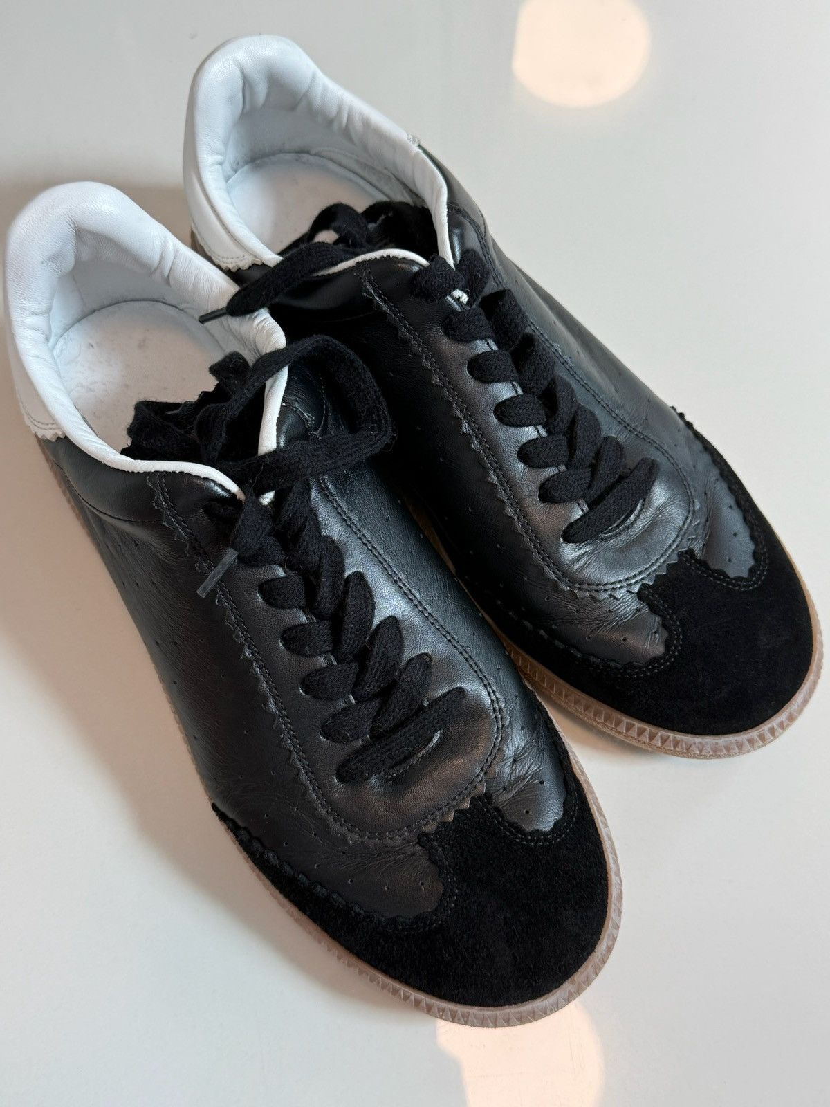 Isabel Marant Black leather sneakers Isabel marant Size US 9 / EU 42 - 4 Thumbnail