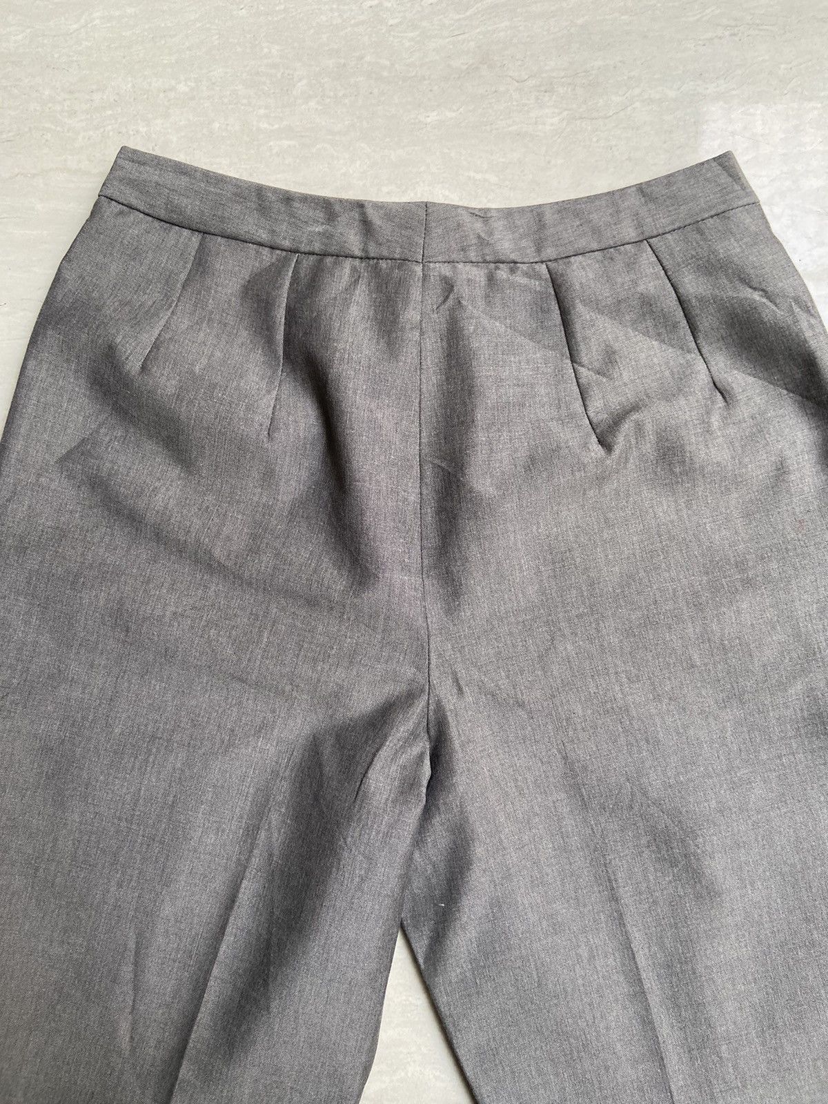 Dries Van Noten DRIES VAN NOTEN Grey Long Pants Size US 26 / EU 42 - 6 Thumbnail