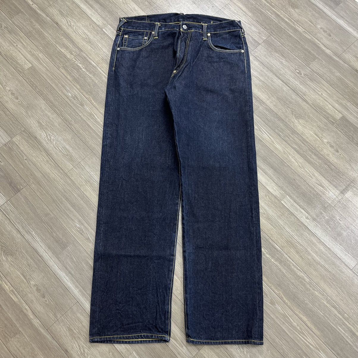 Evisu Vintage Evisu Daicock Big Logo Selvedge Jeans Size US 29 - 16 Thumbnail