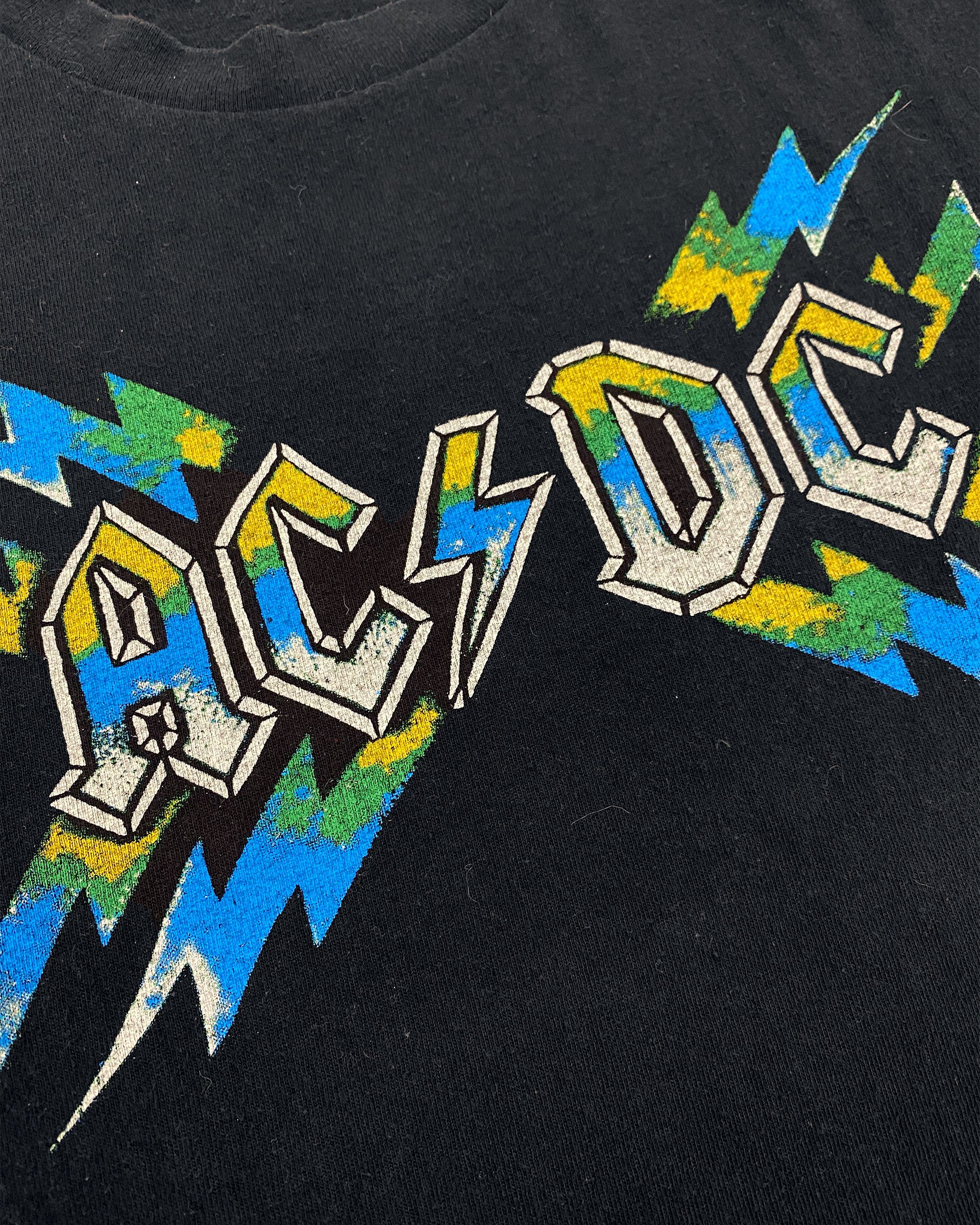 AC/DC × Vintage Band Single Stitch T-Shirt Size US M / EU 48-50 / 2 - 3 Thumbnail