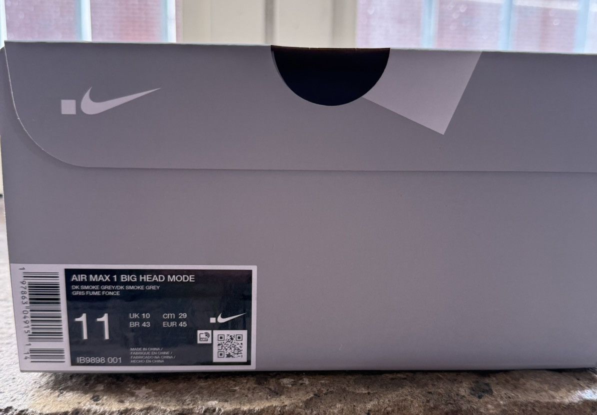 Nike Nike Air Max 1 Low Poly - Big Head Mode Size US 11 / EU 44 - 9 Thumbnail
