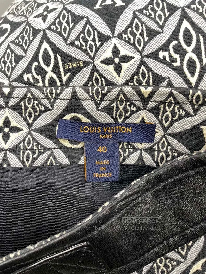 Louis Vuitton Louis Vuitton 1854 Series Full Print A-Line Mini Skirt Size 39" - 5 Thumbnail