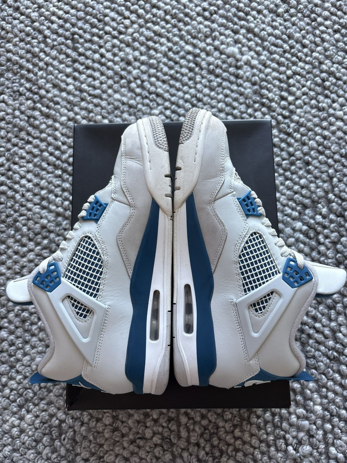 Jordan Brand Jordan 4 Retro Military Blue (2024) Sz: 10 Size US 10 / EU 43 - 8 Thumbnail