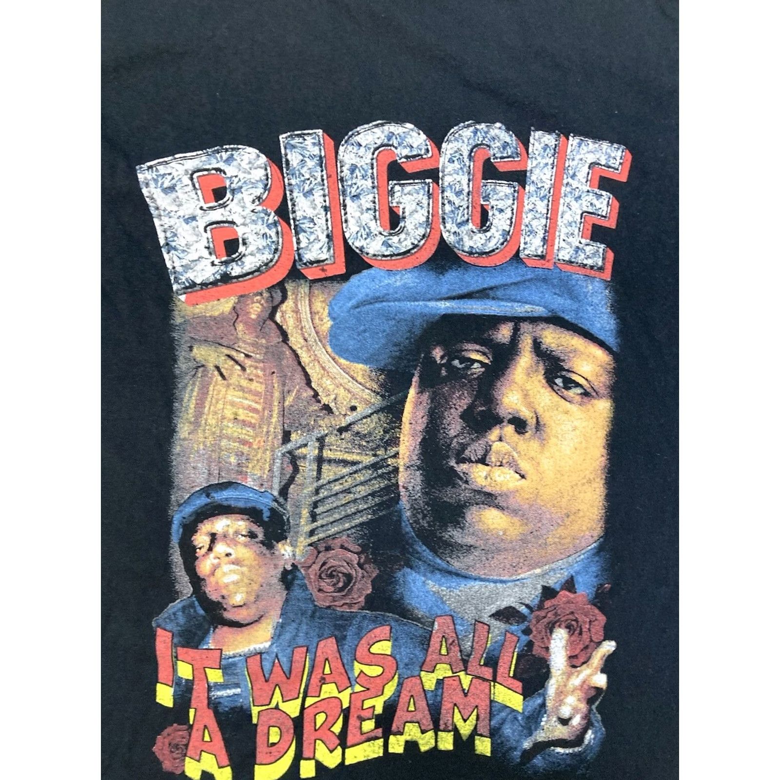 Vintage VINTAGE The Notorious BIG Biggie Smalls T-shirt Women Medium Black It Was All A Dream Size M / US 6-8 / IT 42-44 - 2 Thumbnail