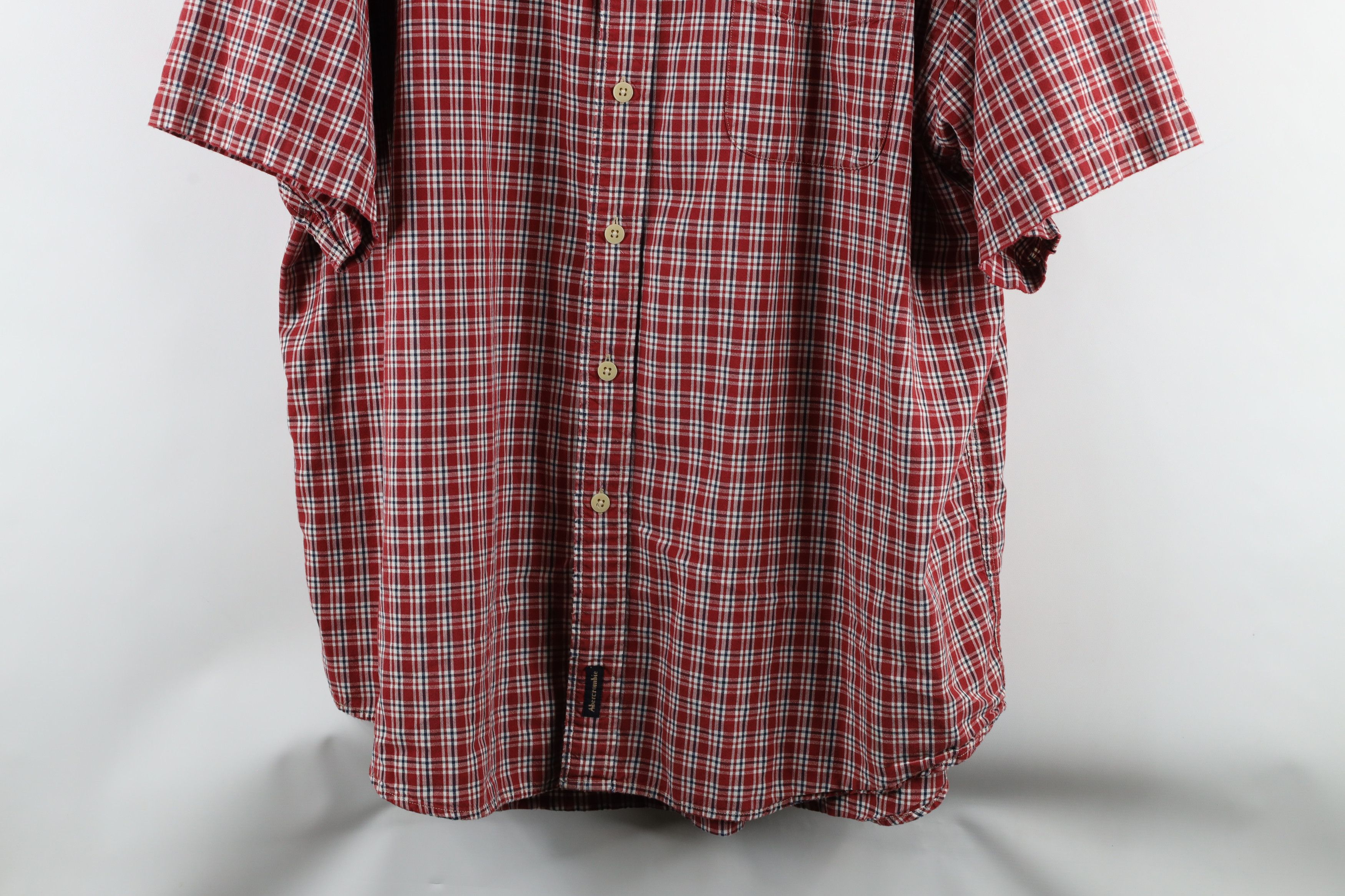 Abercrombie & Fitch × Vintage Vintage Abercrombie & Fitch Short Sleeve Button Down Shirt Size US XL / EU 56 / 4 - 3 Thumbnail