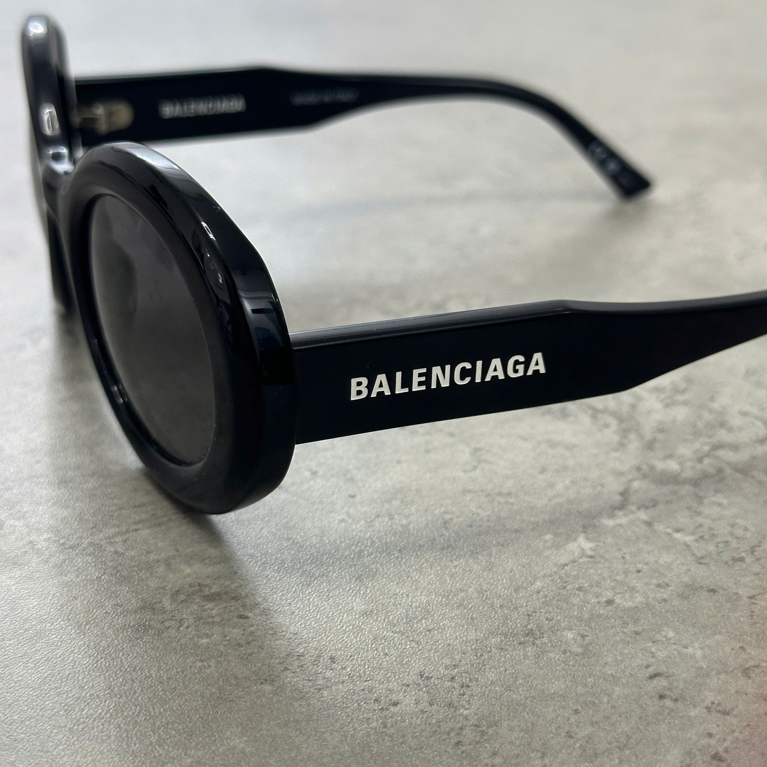 Balenciaga BALENCIAGA BB0074S 001 BLACK BLACK GREY Size ONE SIZE - 2 Thumbnail