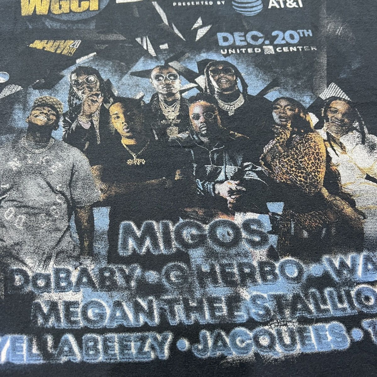 Rap Tees 2019 BiIG JAM MIGOS DaBaby WALE G Herbo PROMO TEE FADED Size US L / EU 52-54 / 3 - 3 Thumbnail