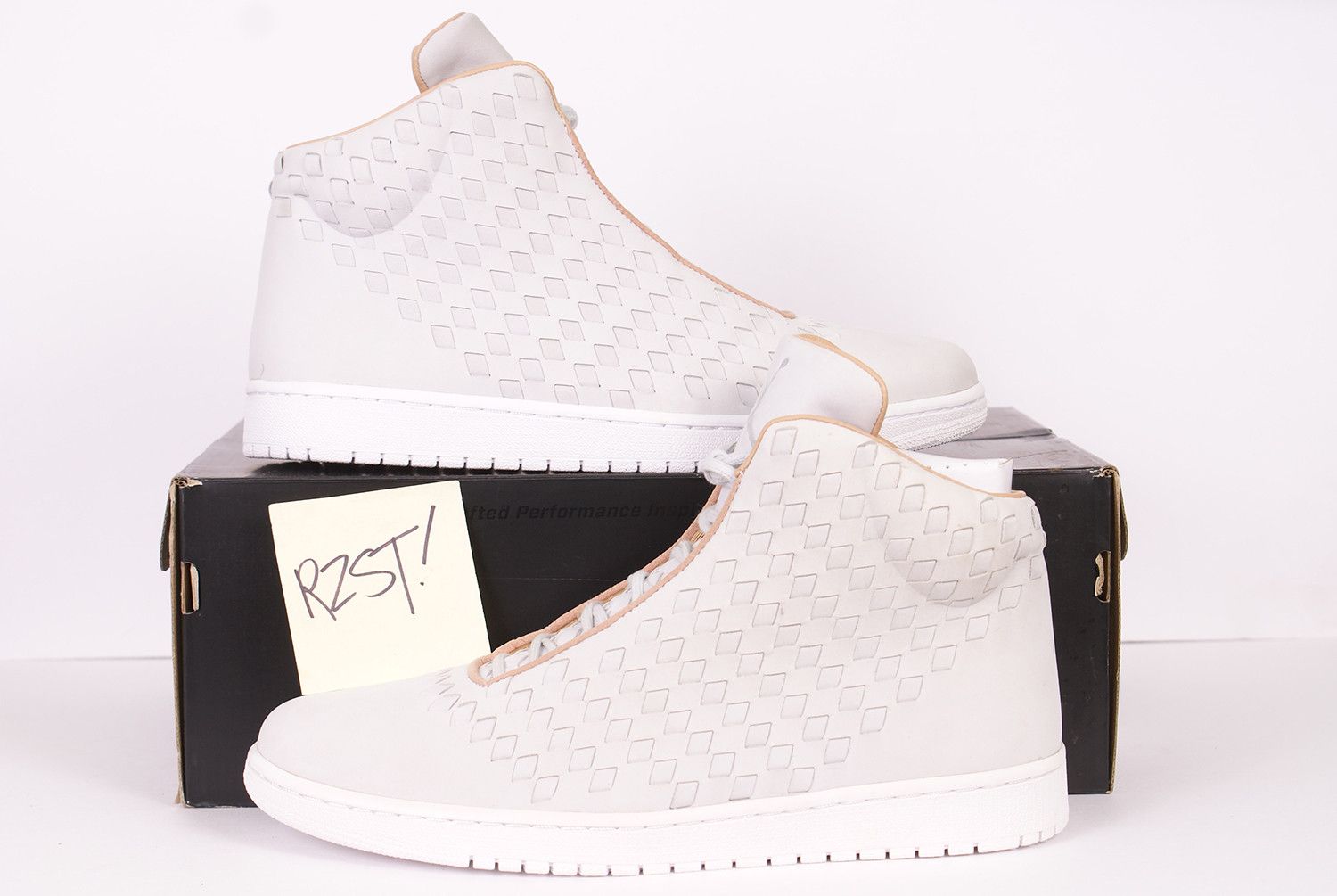Jordan Brand 2014 Nike Air Jordan Shine WHITE PURE PLATINUM 689480 003 Size US 12 / EU 45 - 1 Thumbnail