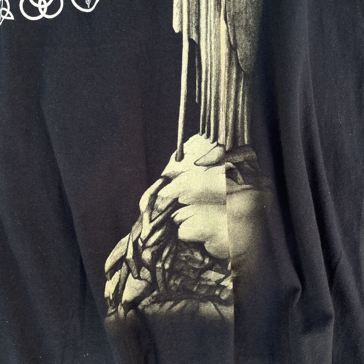 Led Zeppelin × Vintage Vintage T-shirts Led Zeppelin Logo Y2K Band Tee 90s USA Size US M / EU 48-50 / 2 - 12 Thumbnail