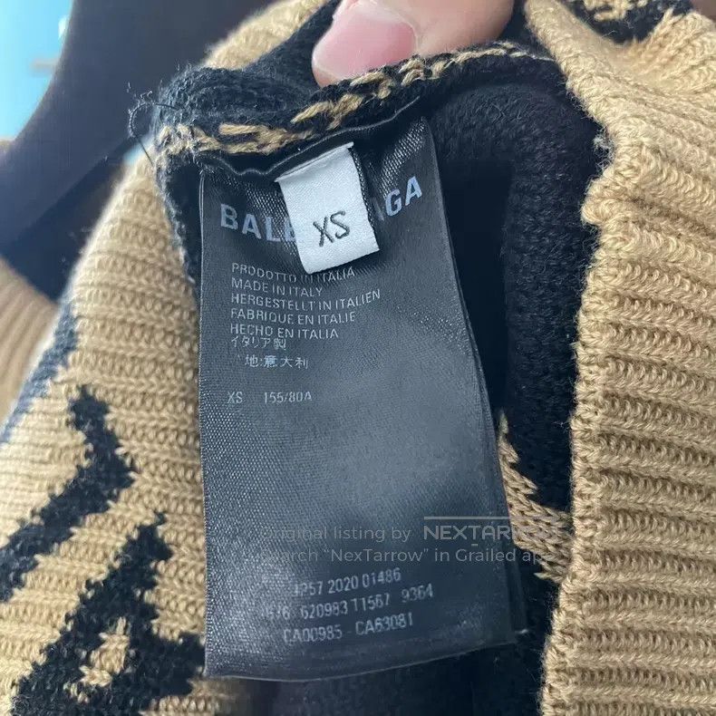 Balenciaga Balenciaga Khaki sweater Size US XS / EU 42 / 0 - 4 Thumbnail