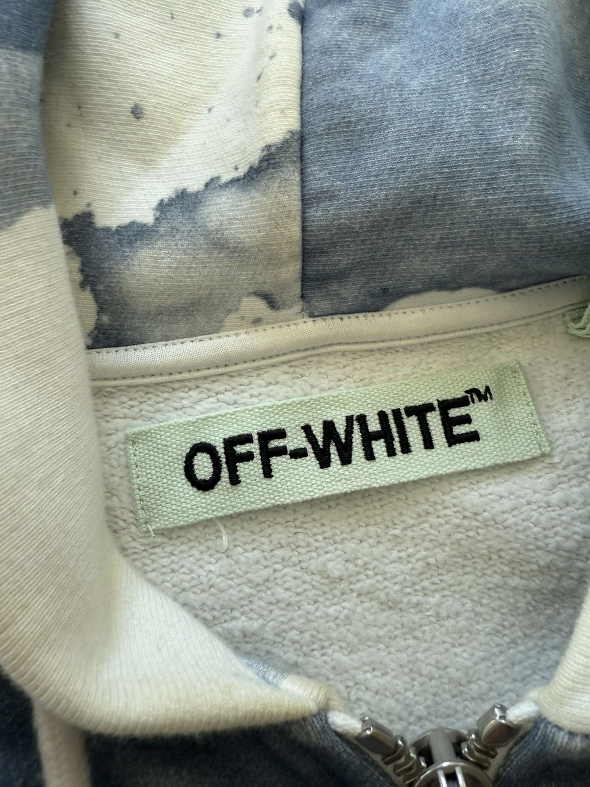 Off-White Off white Vintage Zip Up Hoodie size S Size US S / EU 44-46 / 1 - 7 Thumbnail