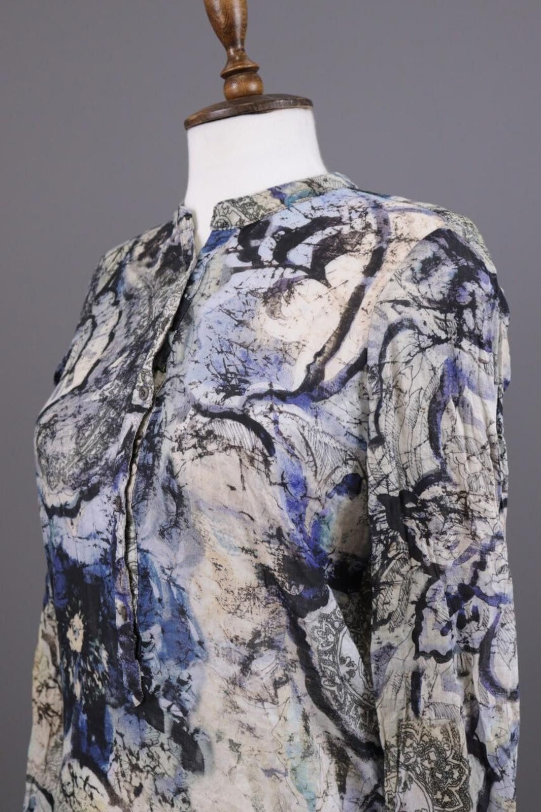 Heliot Emil Emily Van Den Bergh Multicolor Floral Blouse Shirt Sz 38 / M Size M / US 6-8 / IT 42-44 - 5 Thumbnail