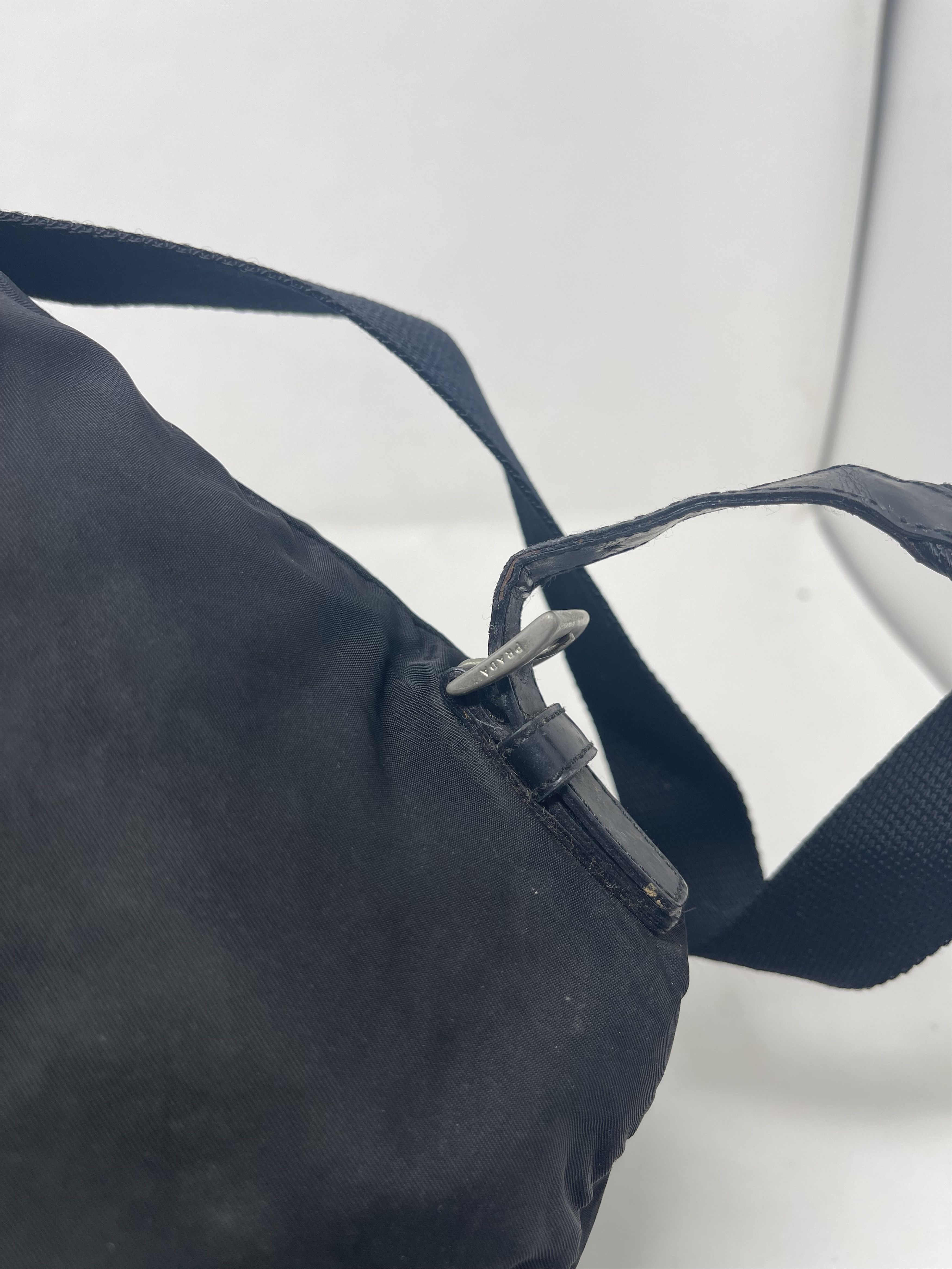 Prada Mini Prada Nylon Black BackPack Size ONE SIZE - 10 Thumbnail