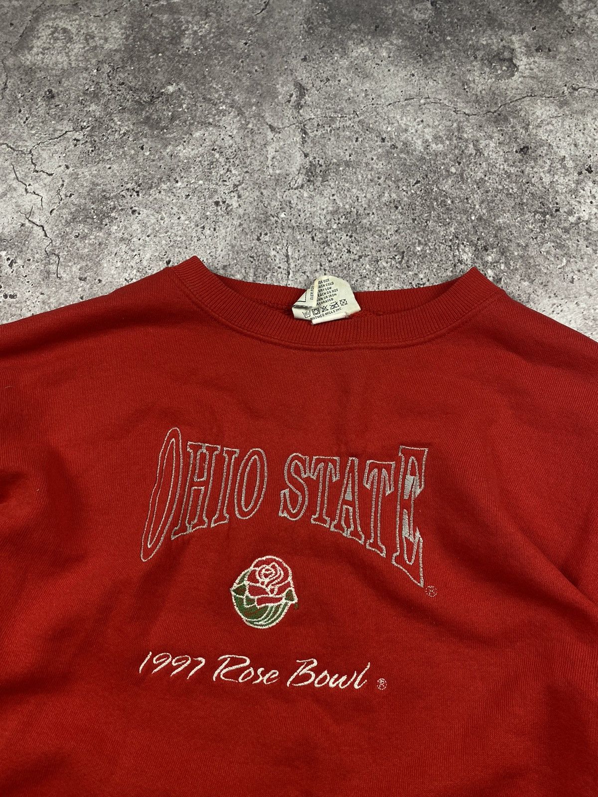Lee × Vintage VINTAGE 1996 OHIO STATE UNIVERSITY OSU COLLEGE CREWNECK Size US L / EU 52-54 / 3 - 3 Thumbnail