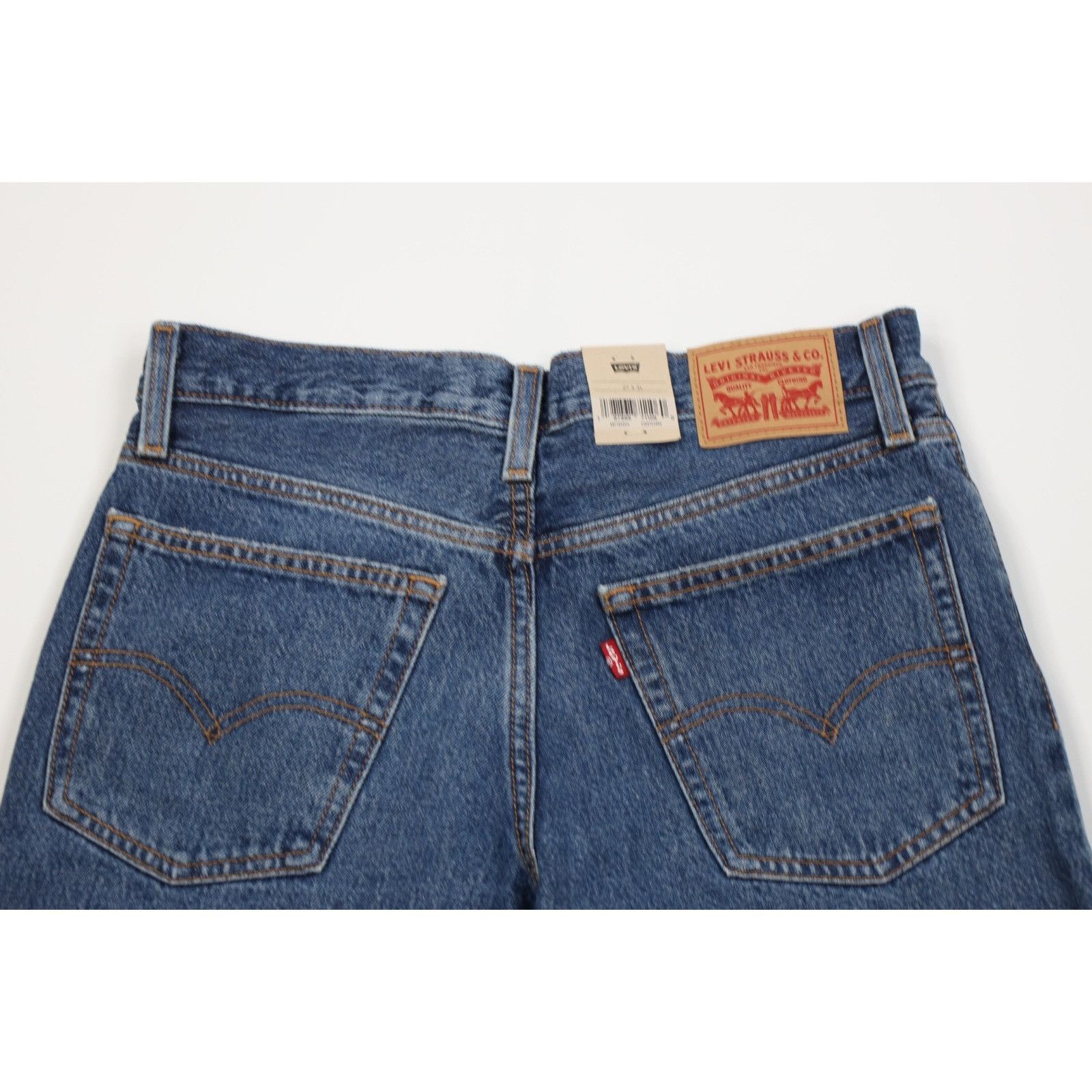 Levi's Deadstock New Levis 94 Baggy Bootcut Wide Leg Jeans Size 27" / US 4 / IT 40 - 10 Thumbnail