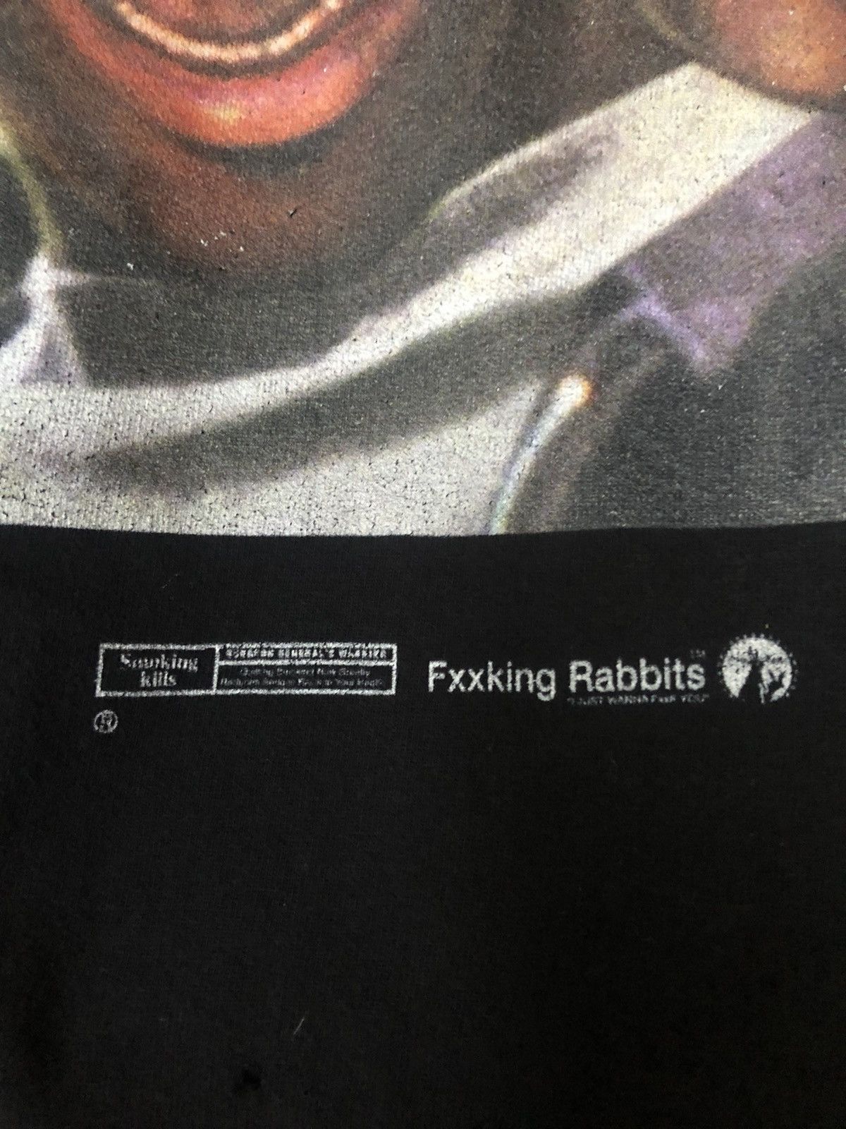 FR2 Vintage FR2 Smoking Kills Shirt Tee Size US L / EU 52-54 / 3 - 11 Thumbnail