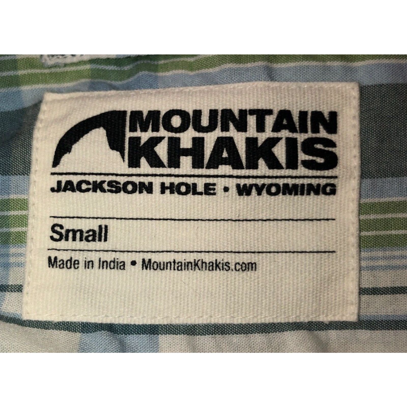 Mountain Khakis Mountain Khakis Mens Multi Color Plaid Button Front Short Sleeve Shirt Size S Size US S / EU 44-46 / 1 - 5 Thumbnail