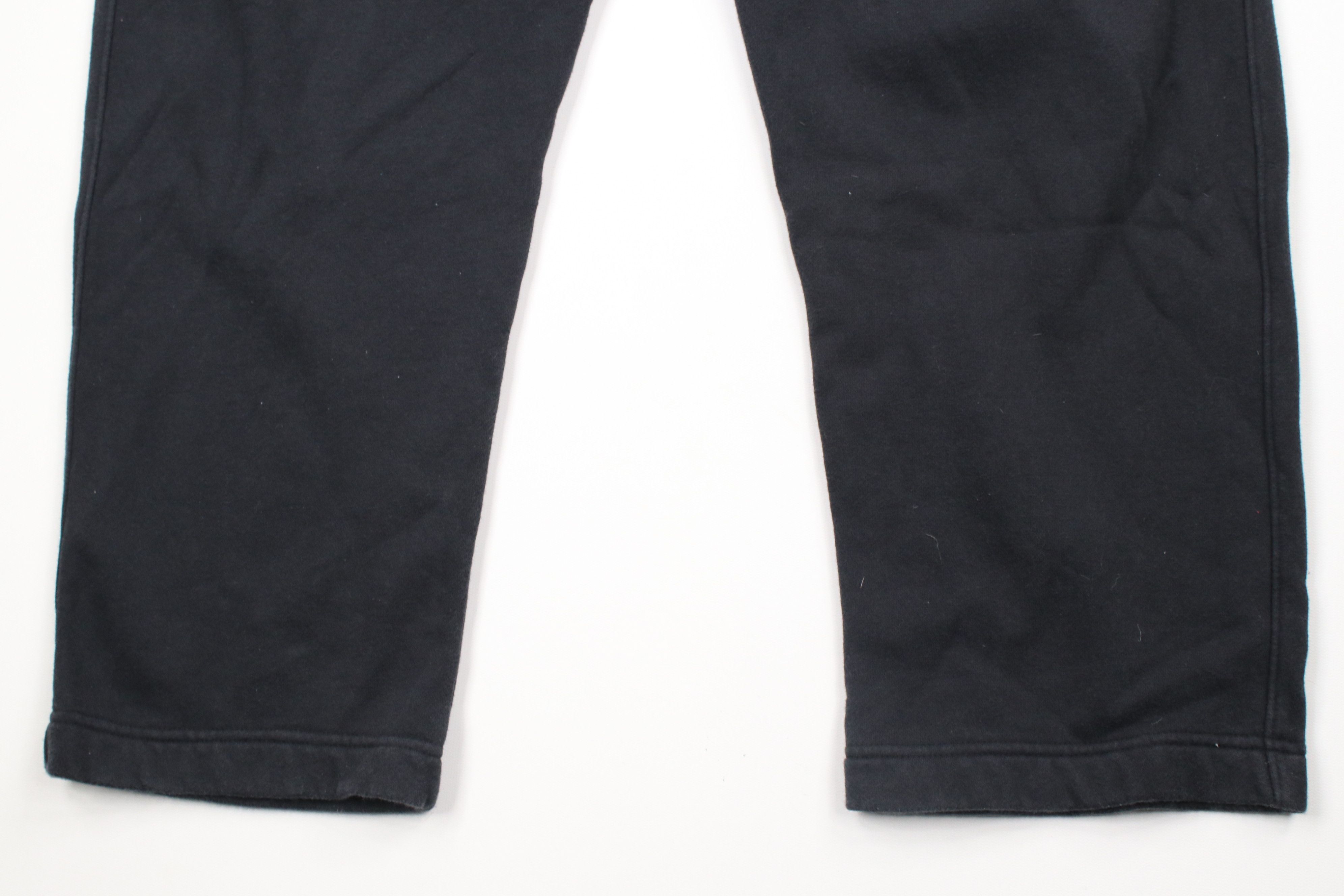 Nike × Vintage Vintage Nike Mini Swoosh Wide Leg Sweatpants Pants Black Size US 38 / EU 54 - 4 Thumbnail