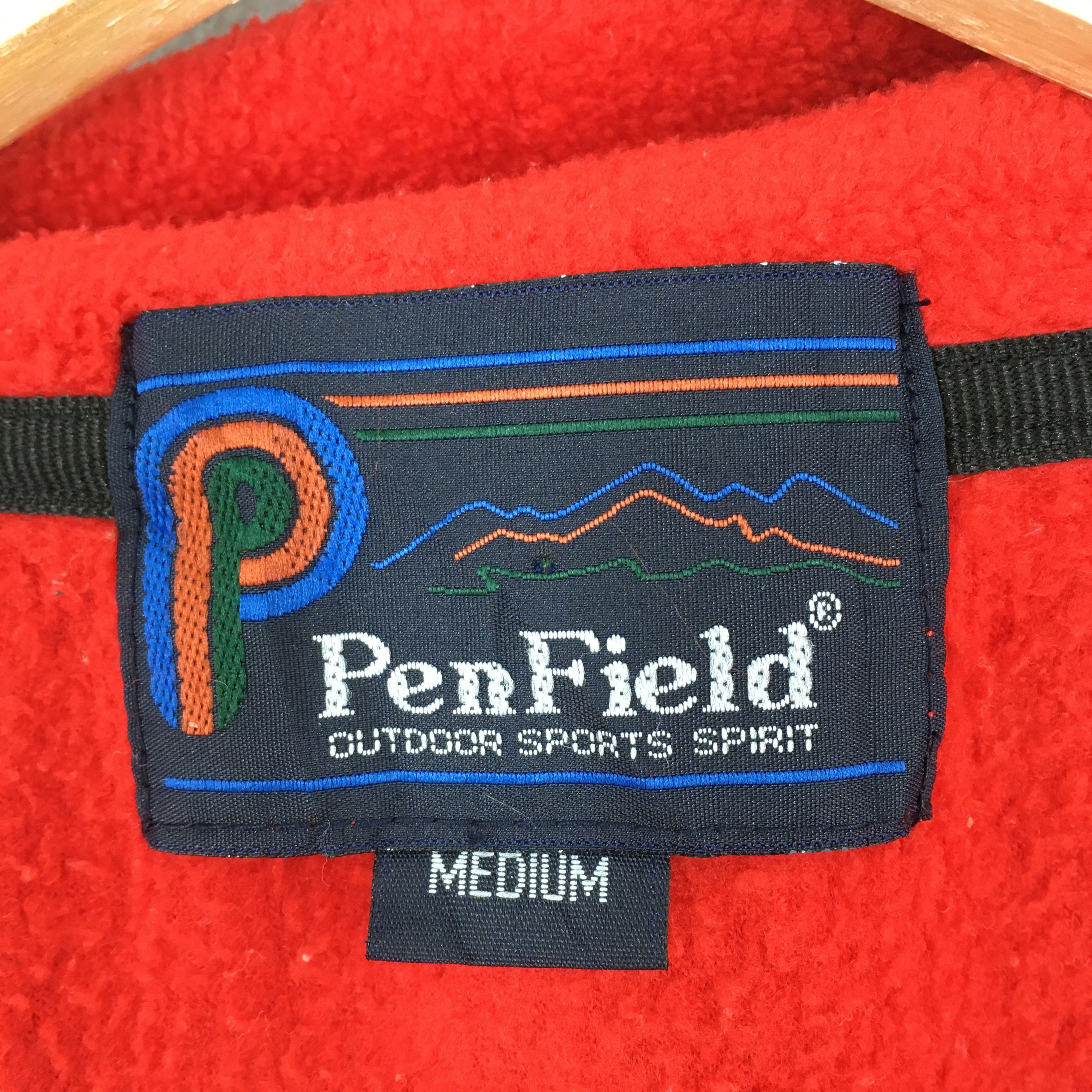 Penfield Vintage 90s Penfield Polartec Red Fleece Jacket Medium Size US M / EU 48-50 / 2 - 7 Thumbnail