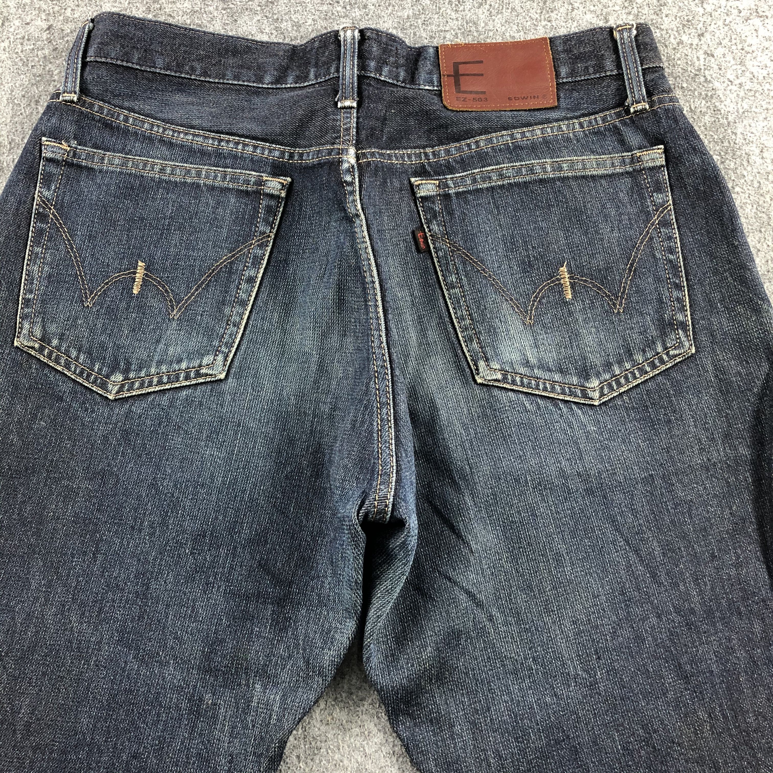 Edwin Vintage Edwin E Fucnction Jeans-J1858 Size US 33 - 4 Thumbnail