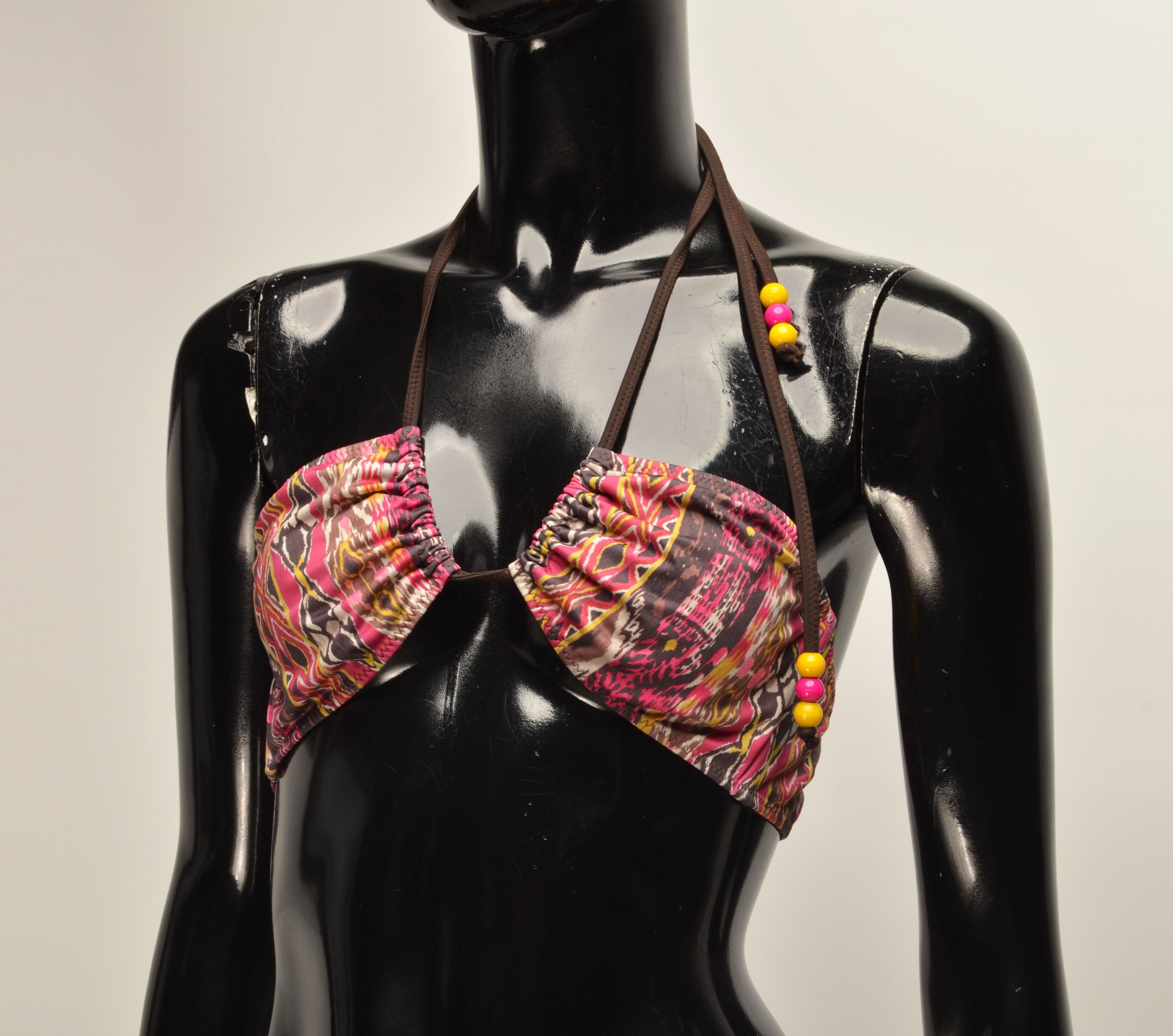 Miss Sixty Vintage Miss Sixty Y2K Boho Bikini Set Swimsuit Size ONE SIZE - 2 Thumbnail