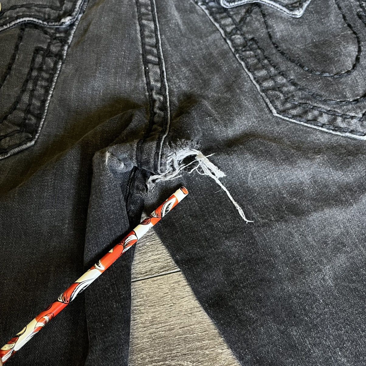 True Religion Vintage True Religion Geno Flap Super T Slim Denim Jeans 36 Size US 36 / EU 52 - 14 Thumbnail