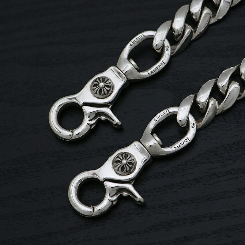 Chrome Hearts Chrome Hearts 2 Clip Wallet Chain 19.5 inch Grailed