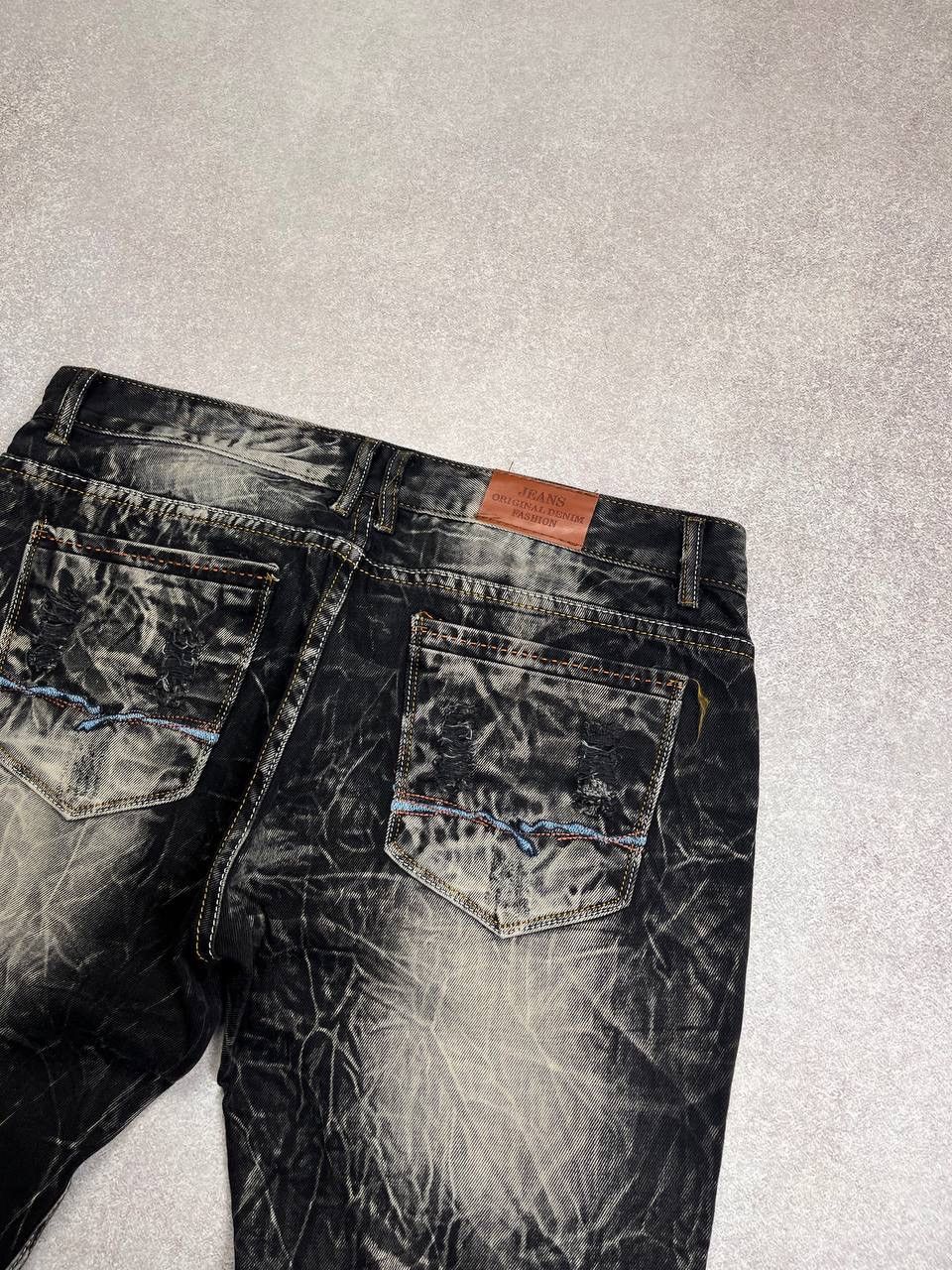 Affliction × Japanese Brand × Vintage Vintage Avantgarde Baggy Japanese Hysteric Baggy Jeans Y2K Size US 32 / EU 48 - 8 Thumbnail