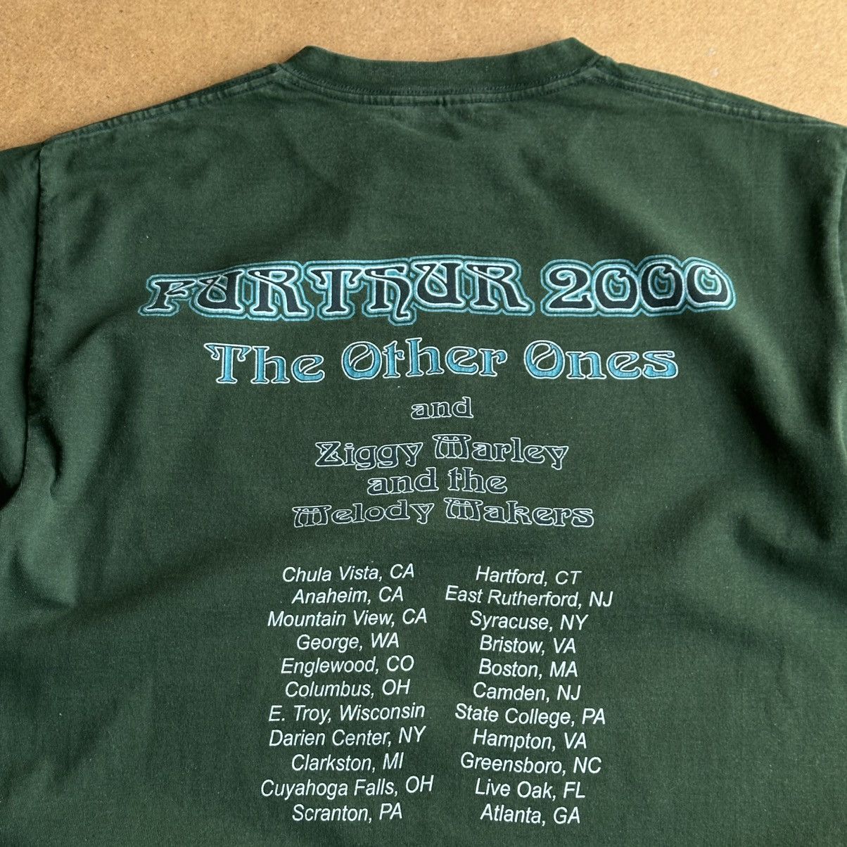 Grateful Dead Vintage FURTHUR 2000 The Other Ones Grateful Dead Tour Tee Size US L / EU 52-54 / 3 - 4 Thumbnail