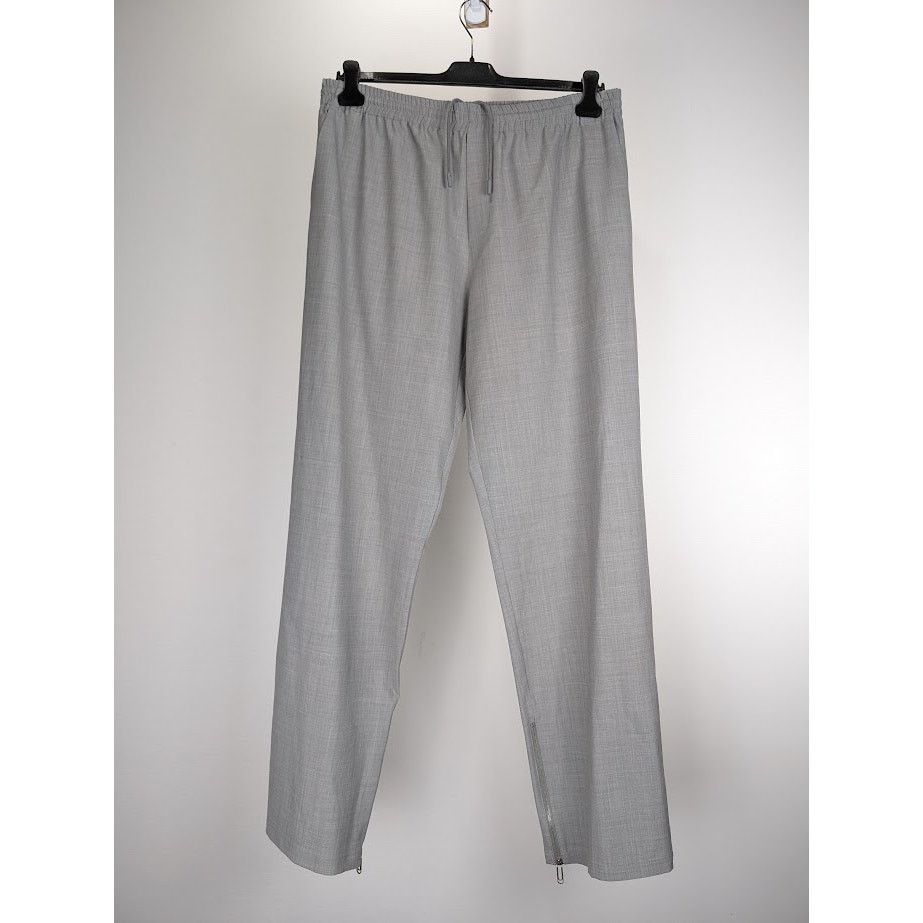 Off-White o1rshd1 Wool Long Lounge Trackpant in Melange Grey Size US 36 / EU 52 - 1 Thumbnail