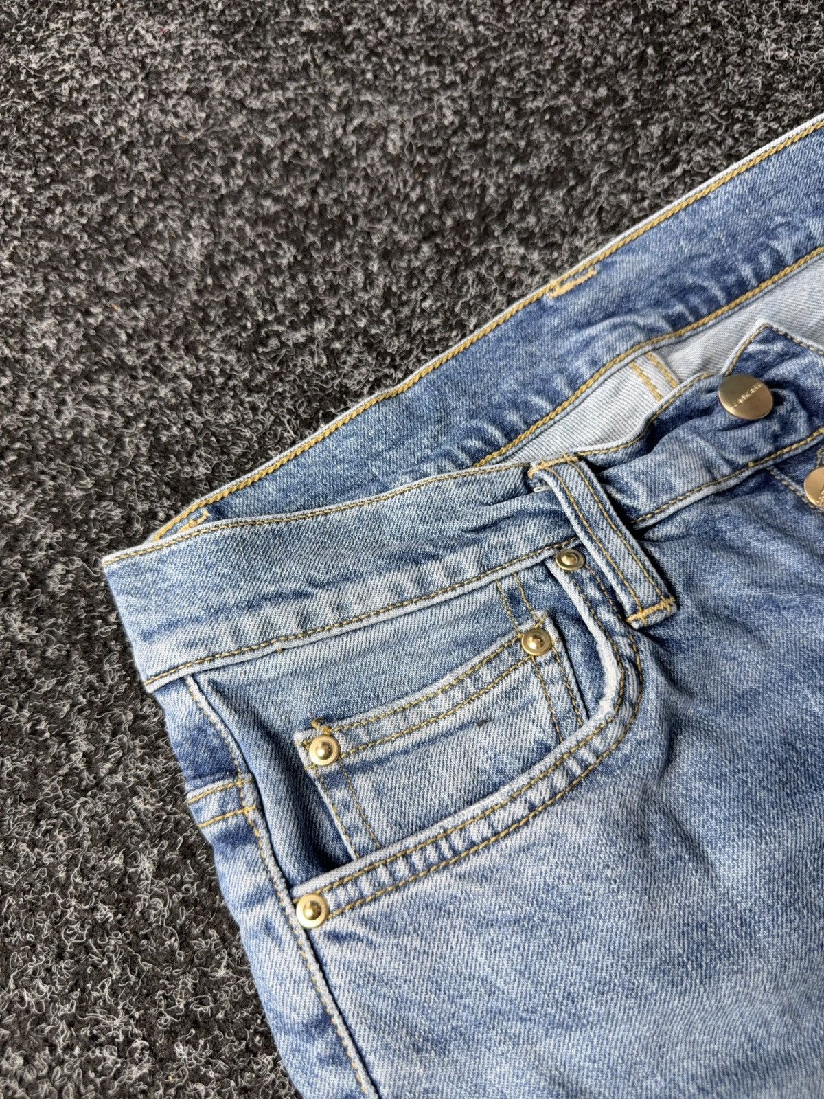 Carhartt Vintage 90s Retro Y2K Carhartt Skinny denim pants jeans Size 27" / US 4 / IT 40 - 8 Thumbnail