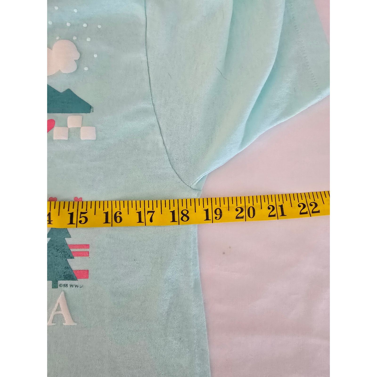 Jerzees Vintage Pennsylvania Shirt Cottagecore Teddy Bear Tee 1980s Size US M / EU 48-50 / 2 - 8 Thumbnail