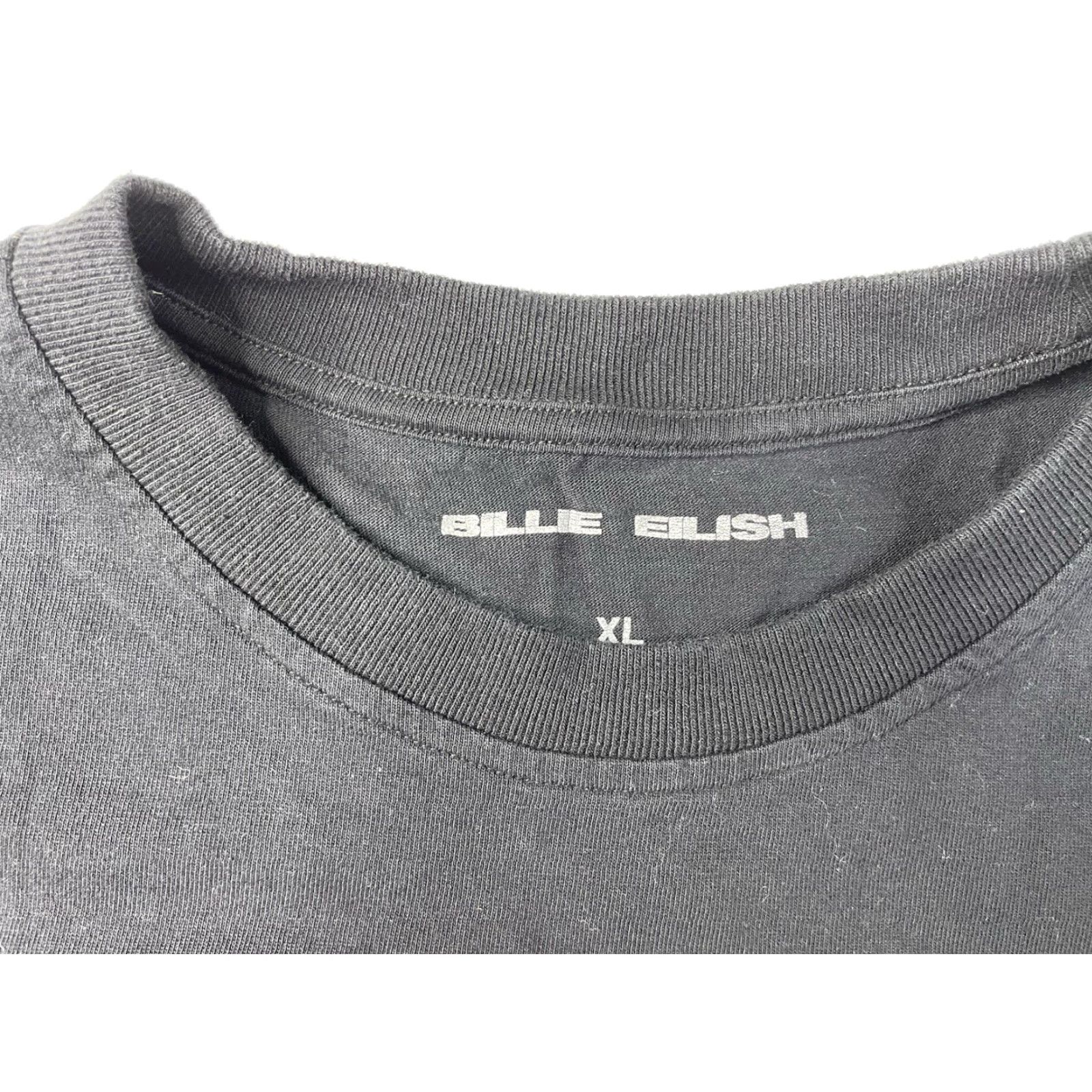 Vintage Billie Eilish T-Shirt XL Black Hit Me Hard And Soft Tour Concert Official Unbranded Unisex Adults VINTAGE? Size XL / US 12-14 / IT 48-50 - 2 Thumbnail