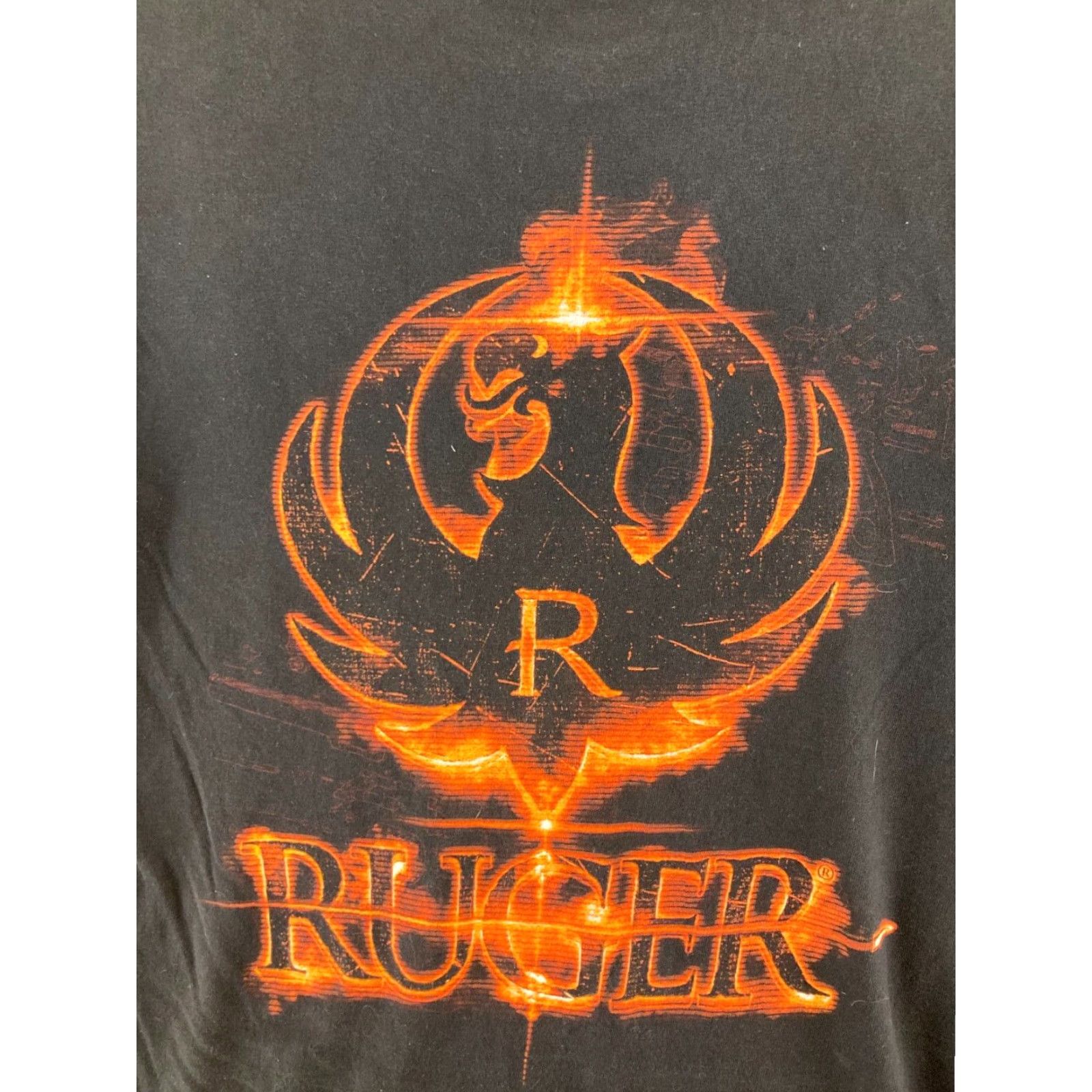 Vintage Club Red Mens Graphic T-Shirt Small Black Shooting Flame Classic Sports Size US S / EU 44-46 / 1 - 2 Thumbnail