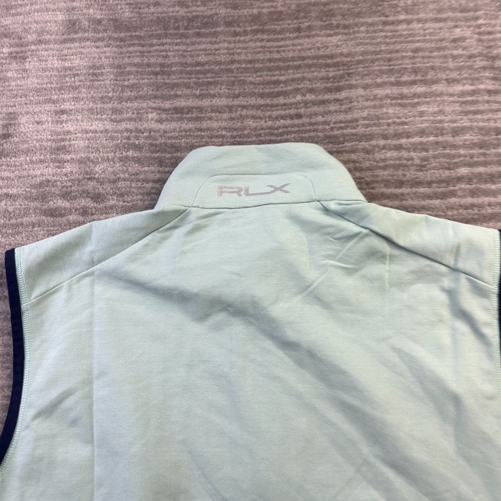 Ralph Lauren Ralph Lauren RLX Vest Mens Medium Blue Golf Full Zip Wicking Stretch Size US M / EU 48-50 / 2 - 3 Thumbnail
