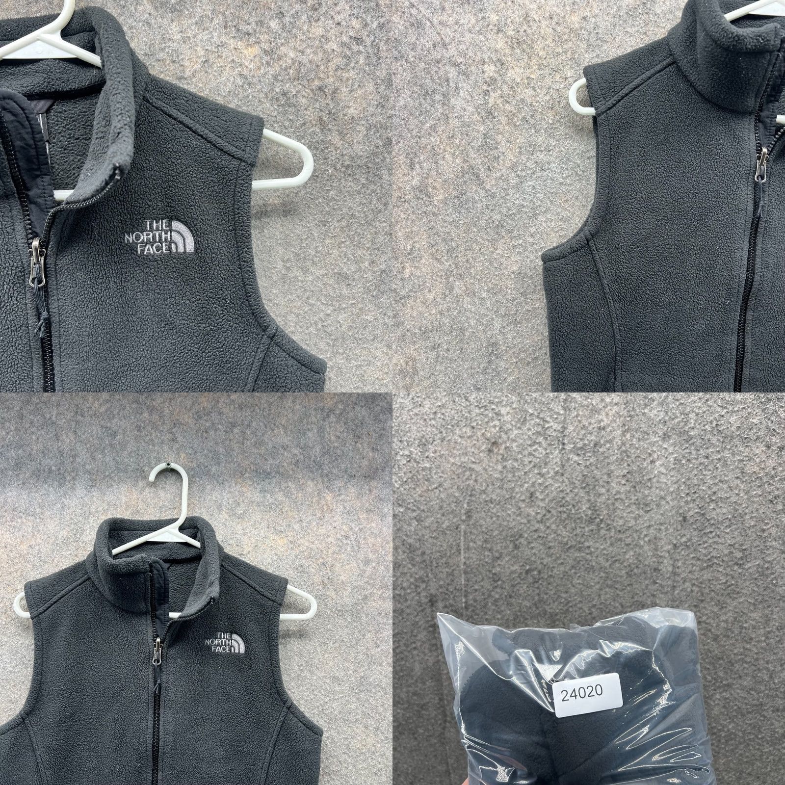 The North Face VINTAGE The North Face Vest Womens XS Polartec Black Full Zip Sleeveless Fleece Size XS / US 0-2 / IT 36-38 - 8 Thumbnail