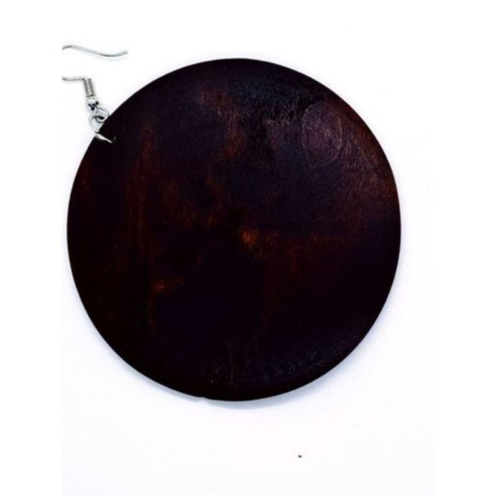 Other NWT Brown Wood Circle Dangle Earrings Size ONE SIZE - 4 Thumbnail