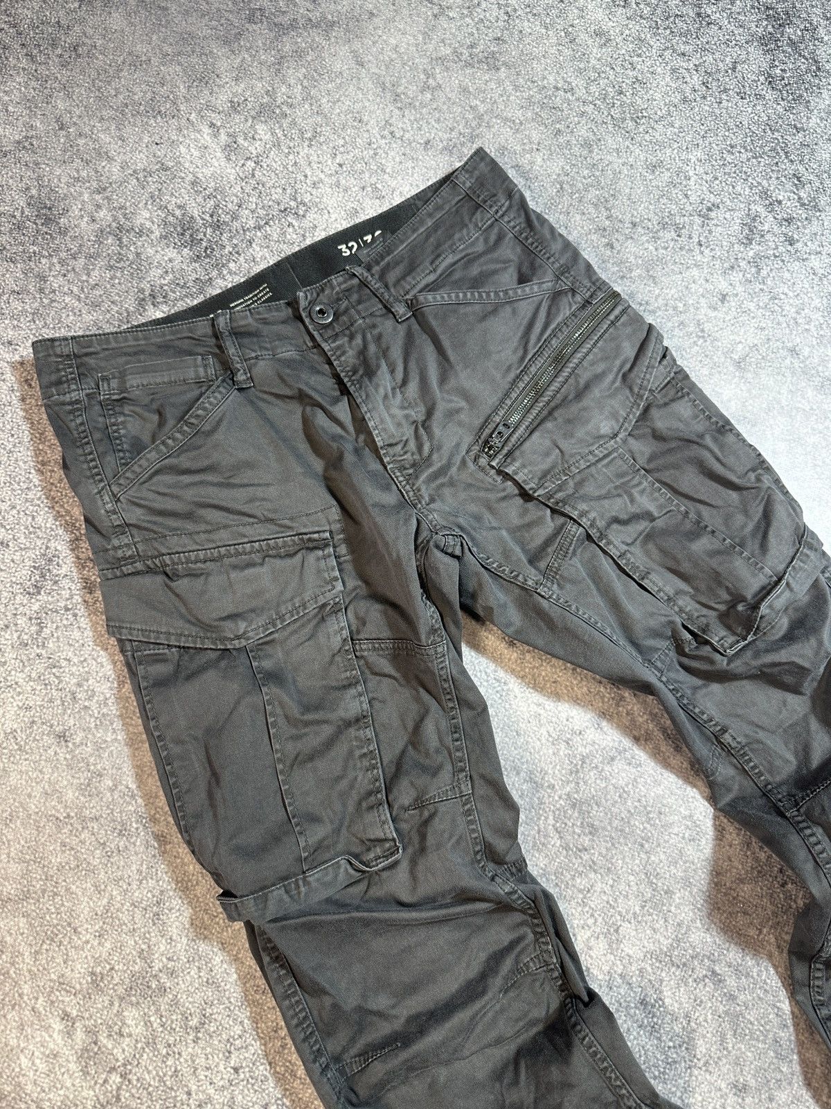 G-Star Y2K Vintage G Star Raw Cargo Pants Rare Streetwear Style VTg Size US 32 / EU 48 - 4 Thumbnail