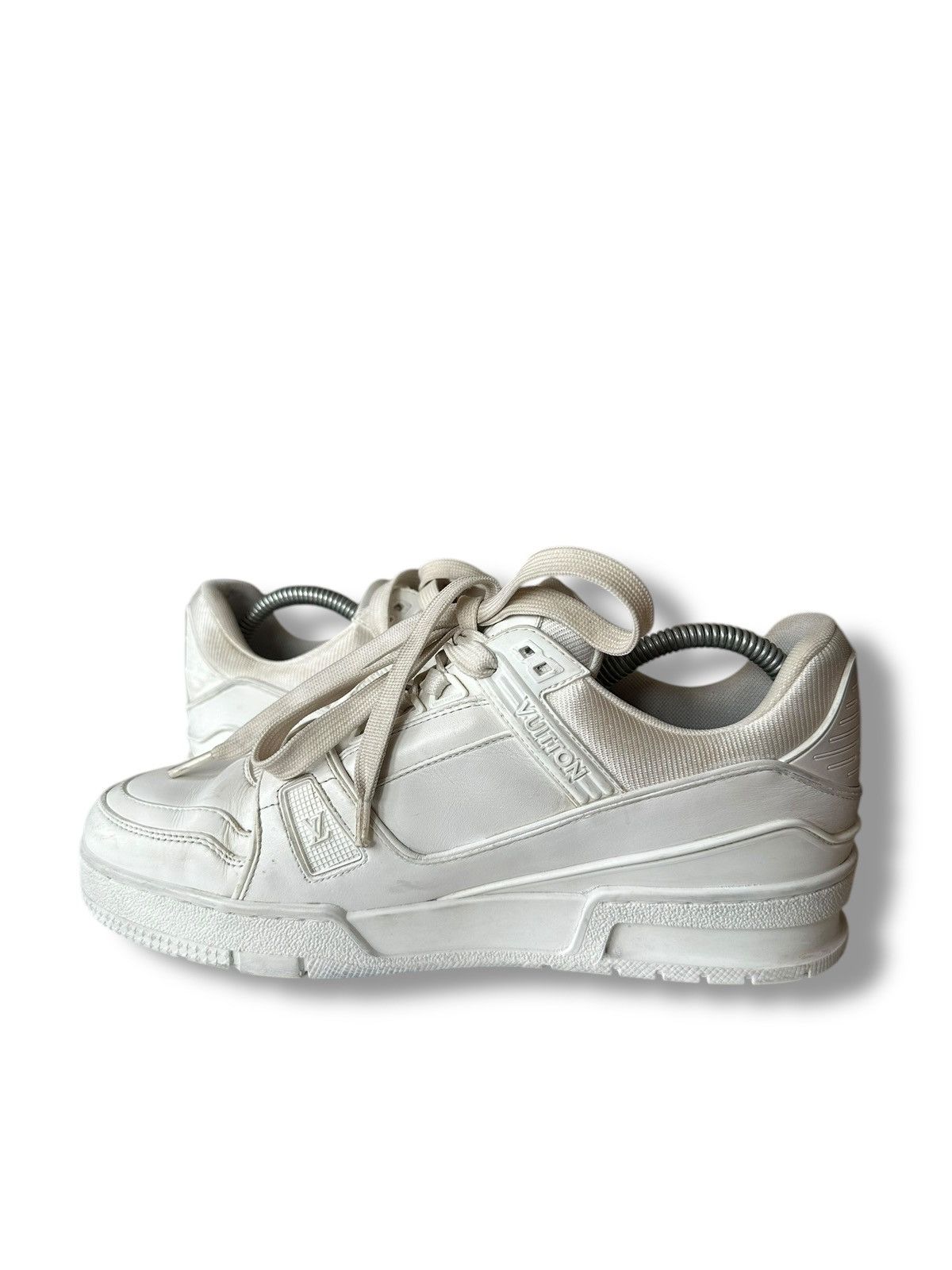 Louis Vuitton Louis Vuitton Trainers white sneakers Size US 8 / IT 38 - 4 Thumbnail