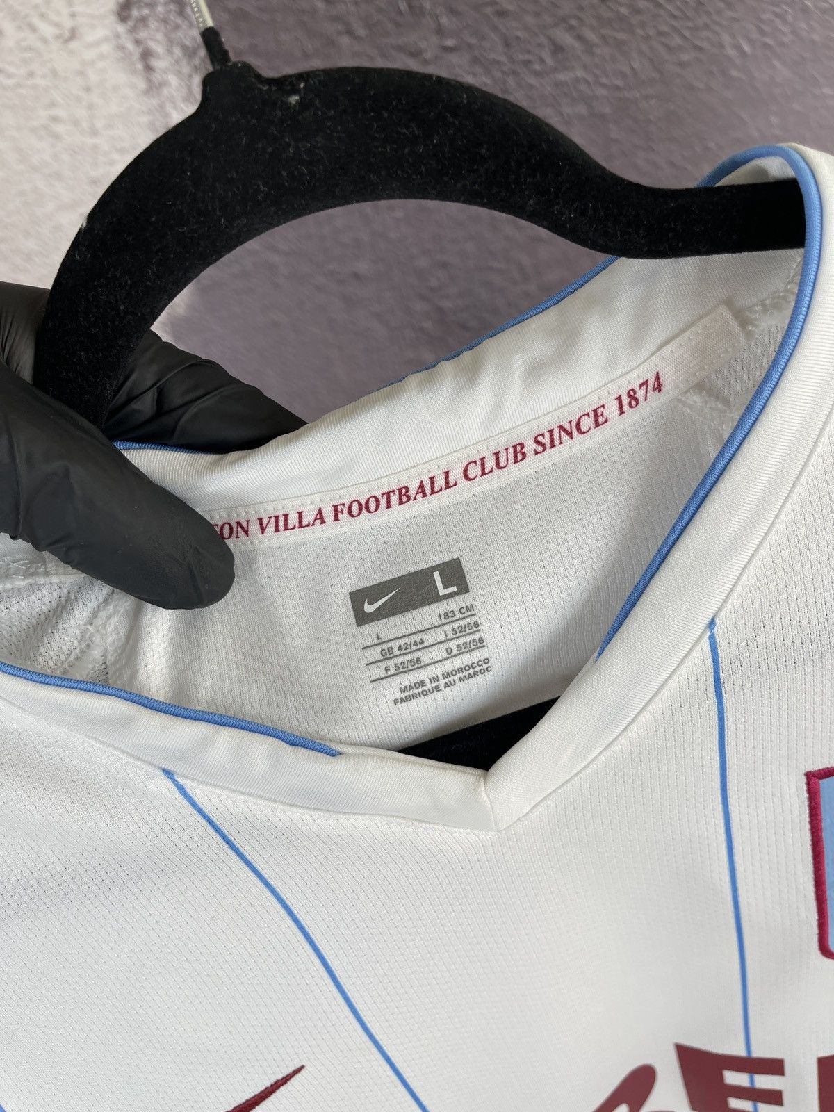 Nike Match Issue Nike Aston Villa 2007 08 #18 Wayne Routledge Size US L / EU 52-54 / 3 - 9 Thumbnail