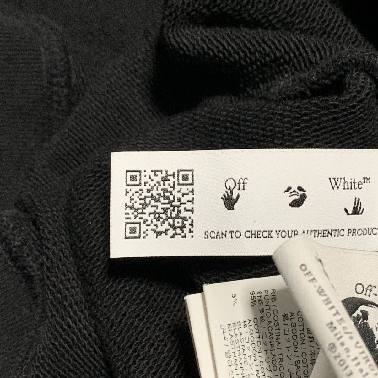 Off-White Off White Medium Scribble Off Arrows Black Hoodie Virgil Size US M / EU 48-50 / 2 - 10 Thumbnail