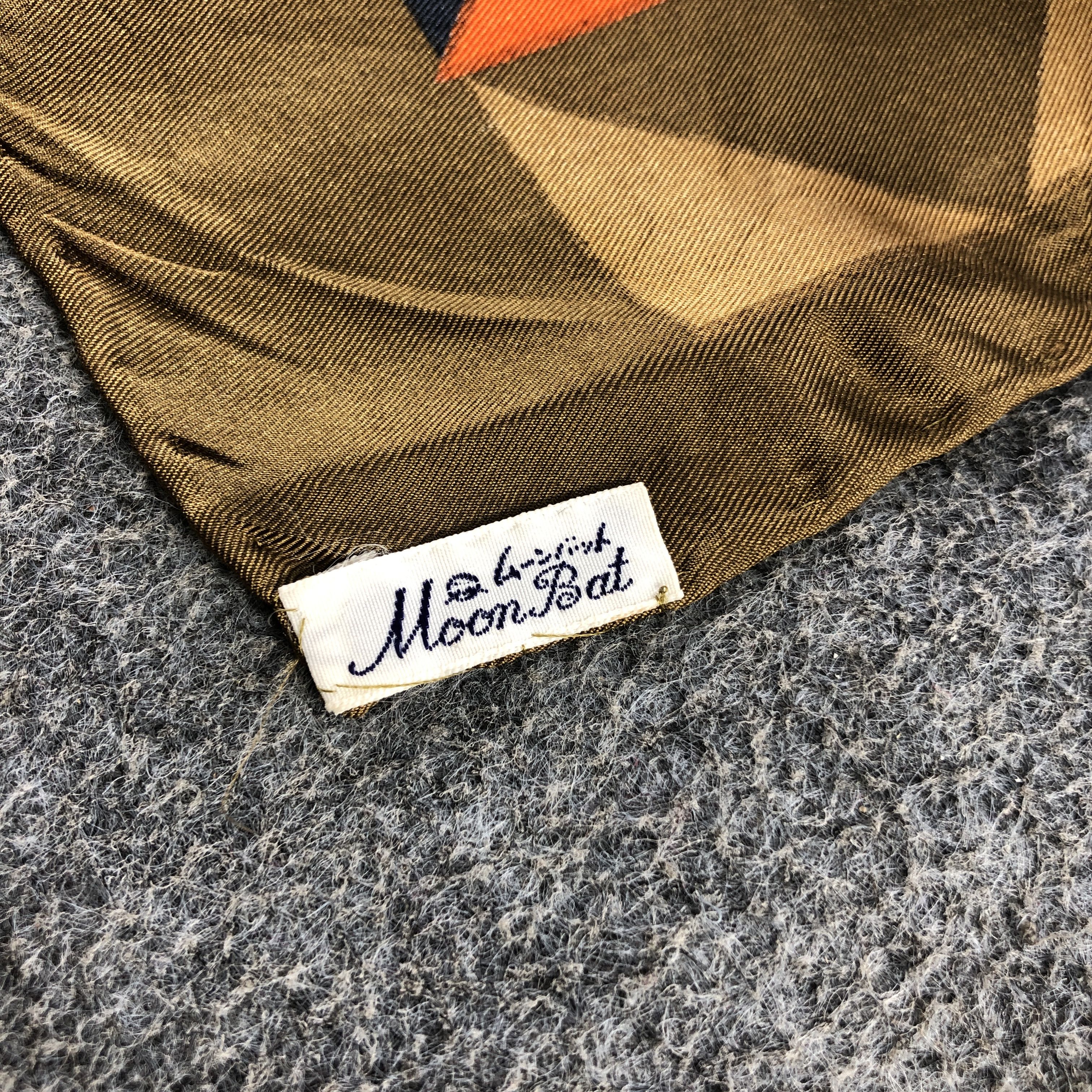 Givenchy Vintage Givenchy Abstract Silk Stole Silk Scarf M1396 Size ONE SIZE - 5 Thumbnail