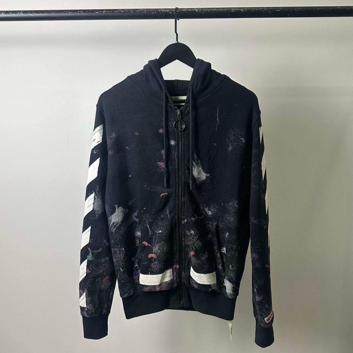 Off White Galaxy Hoodie | Grailed