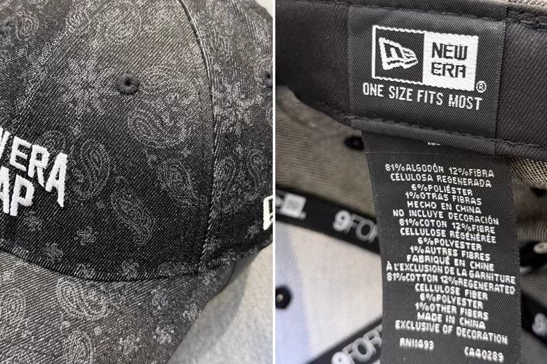 New Era New Era Curved Brim Cap Q5 Size ONE SIZE - 6 Thumbnail