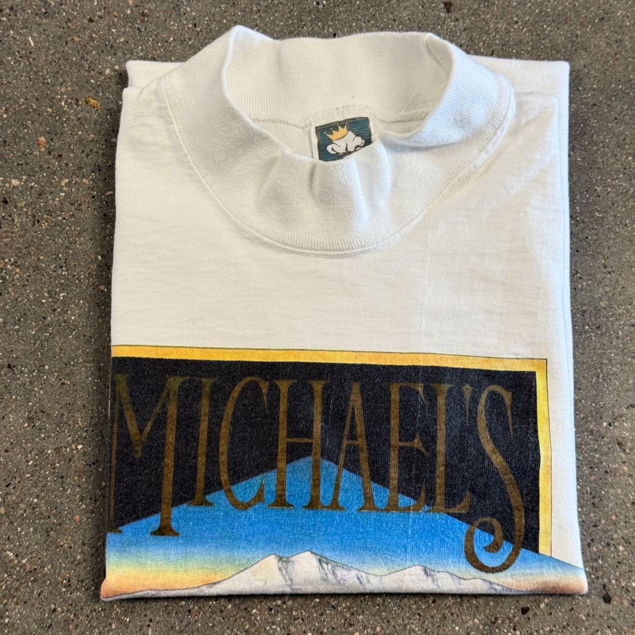 Anvil VTG 90s Michaels Kitchen Taos New Mexico Long Sleeve Shirt M Size US M / EU 48-50 / 2 - 7 Thumbnail