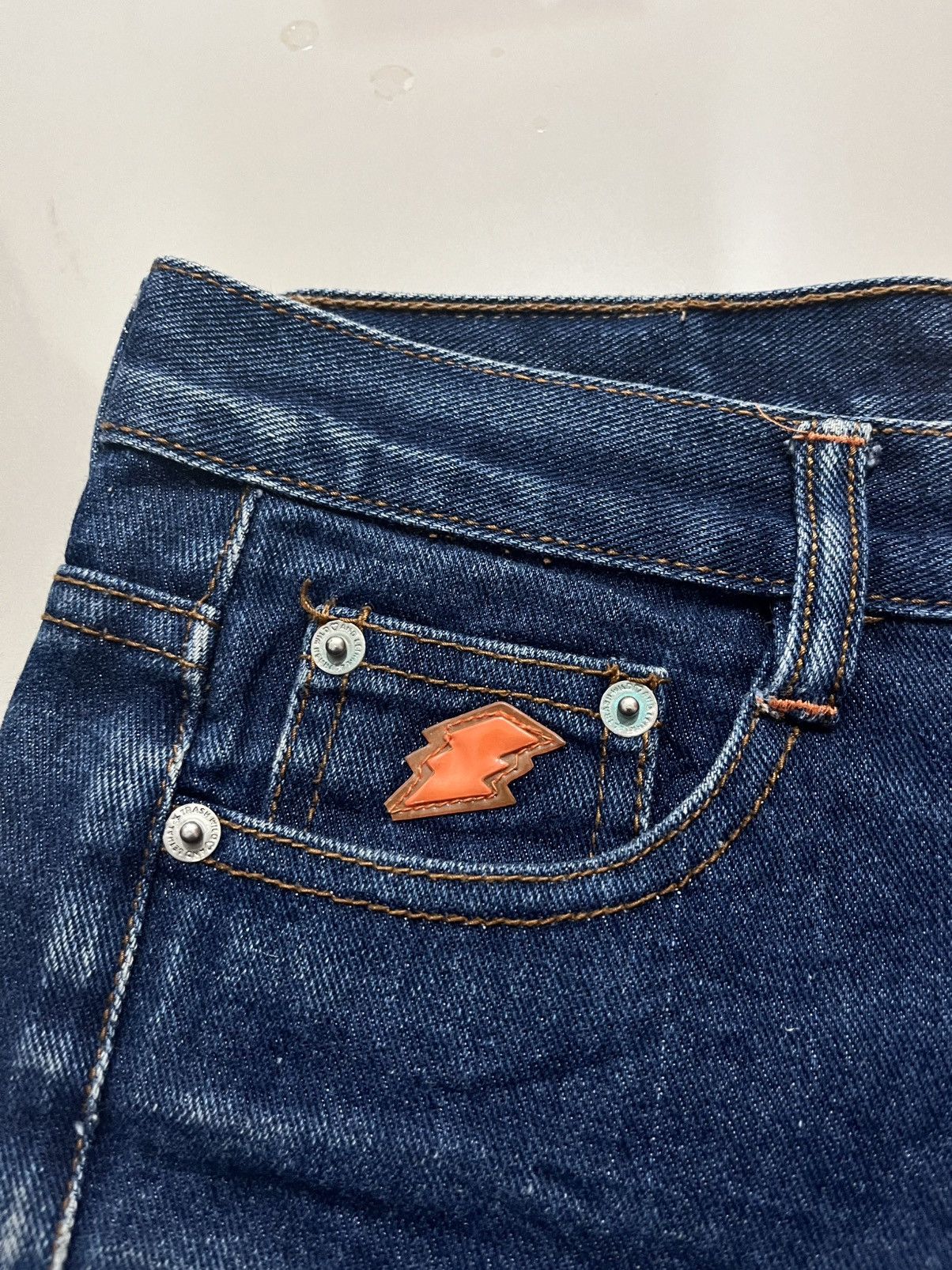 W&LT SS2006 W&LT WALTER VAN BEIRENDONCK STONE WASH BOOTCUT JEANS Size US 30 / EU 46 - 7 Thumbnail
