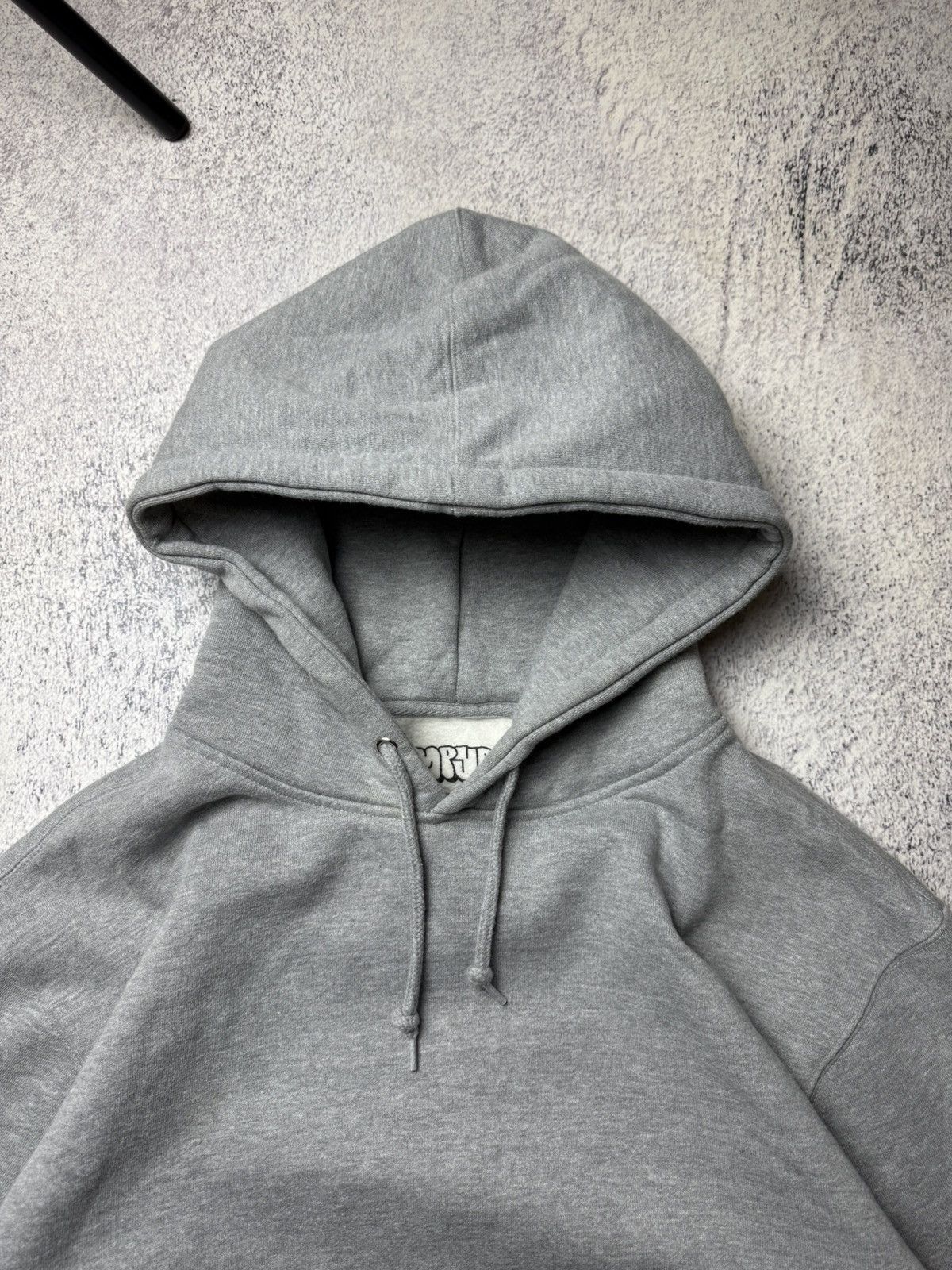 Empyre Empyre Gray Logo Patch Hoodie Size L Size US L / EU 52-54 / 3 - 10 Thumbnail